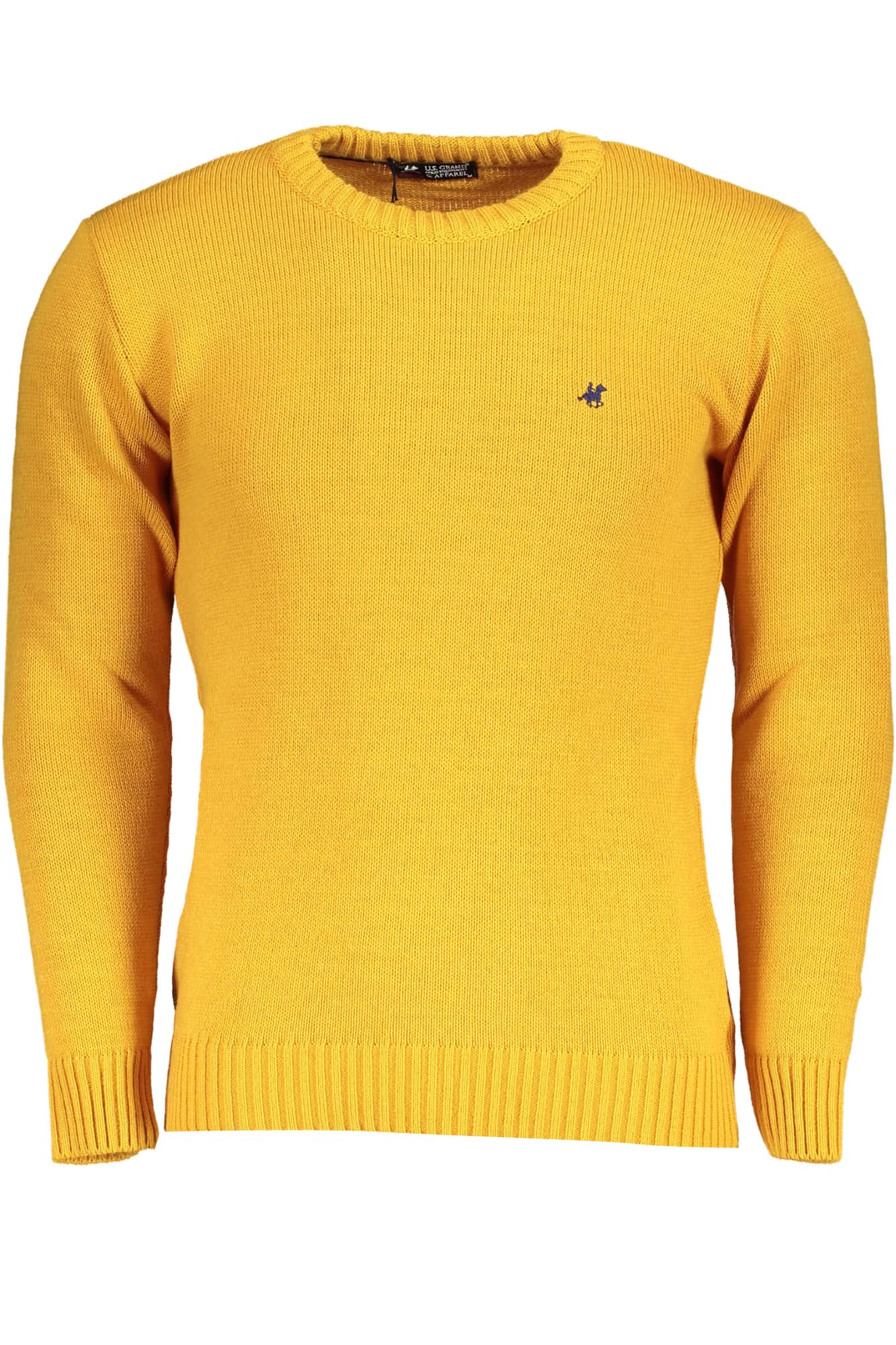 US GRAND HERREN GELB PULLOVER