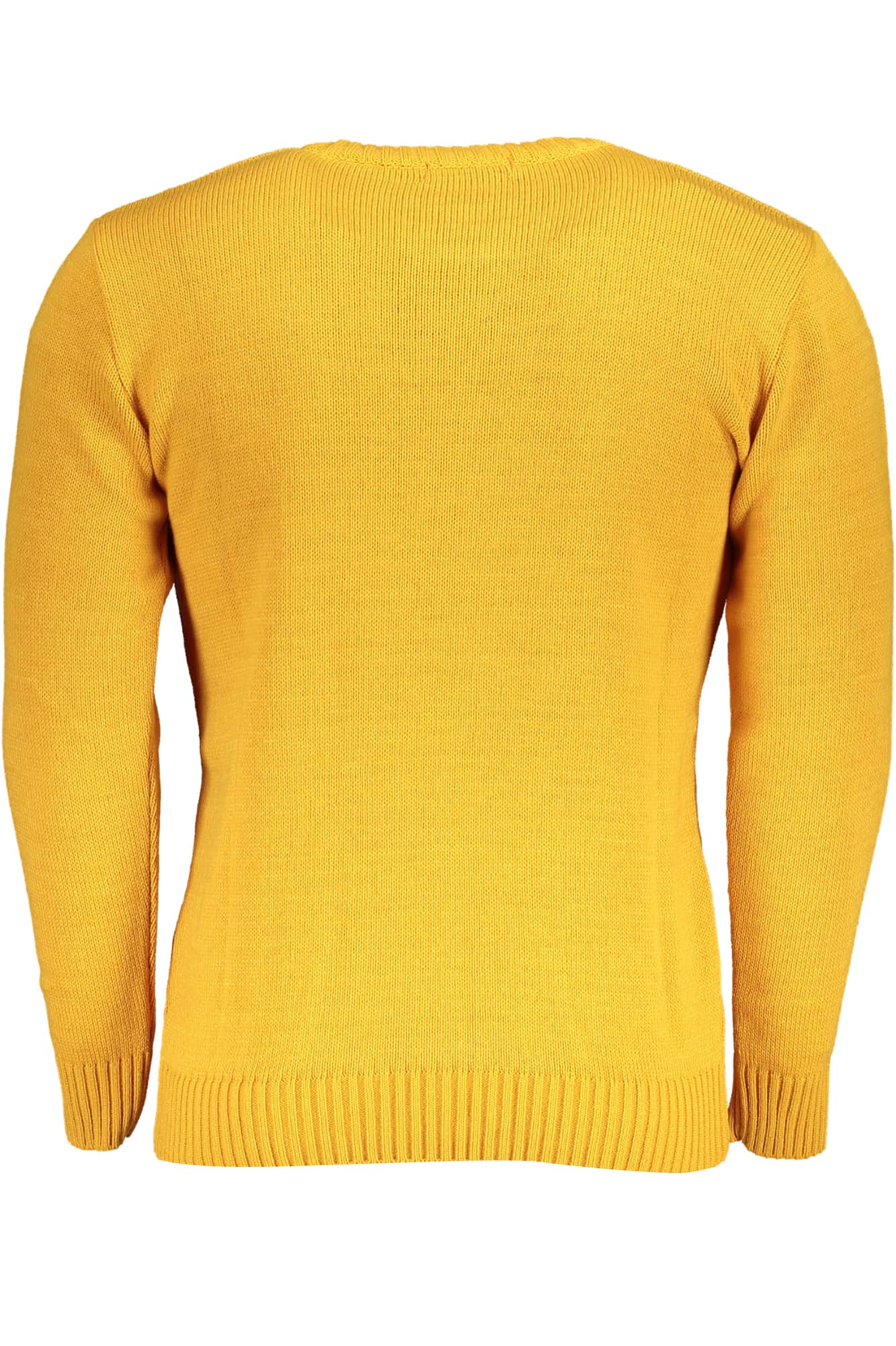 US GRAND HERREN GELB PULLOVER