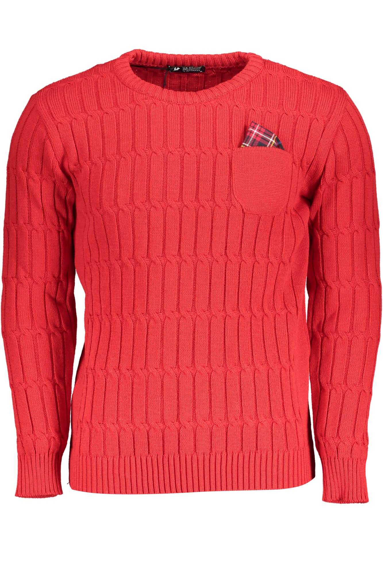US GRAND HERREN SCHWARZ PULLOVER