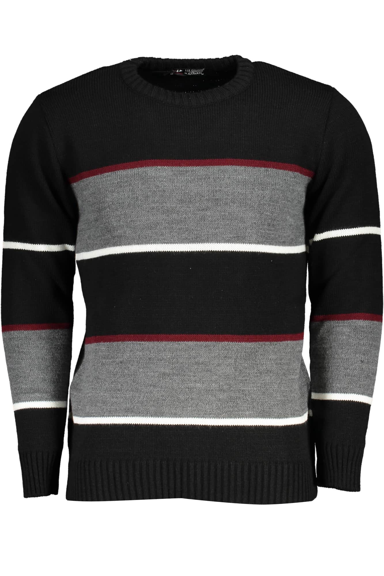 US GRAND HERREN ROT PULLOVER