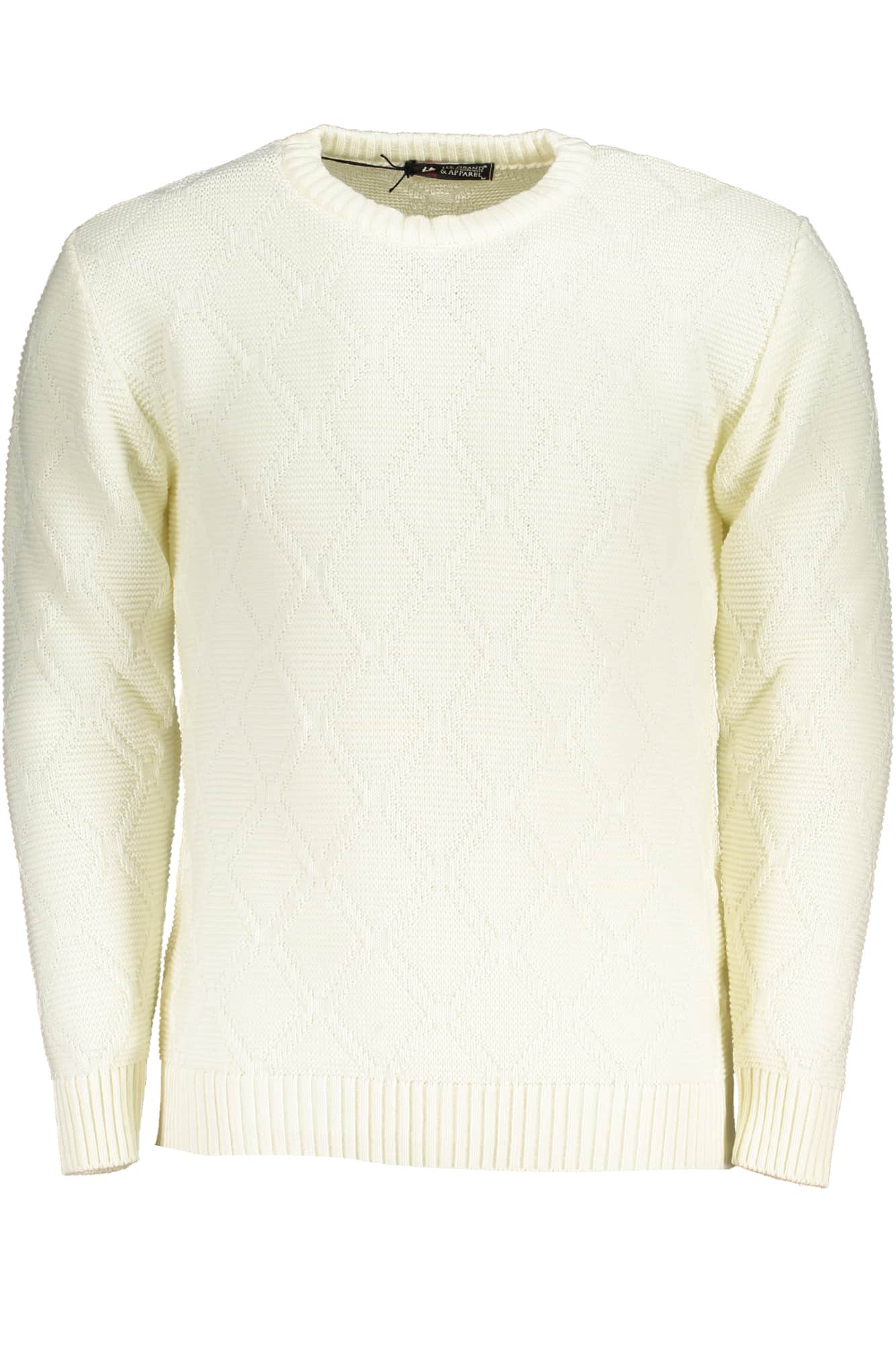 US GRAND HERREN GRAU PULLOVER