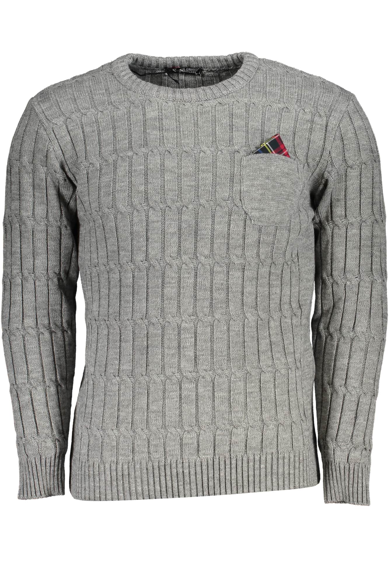 US GRAND HERREN SCHWARZ PULLOVER