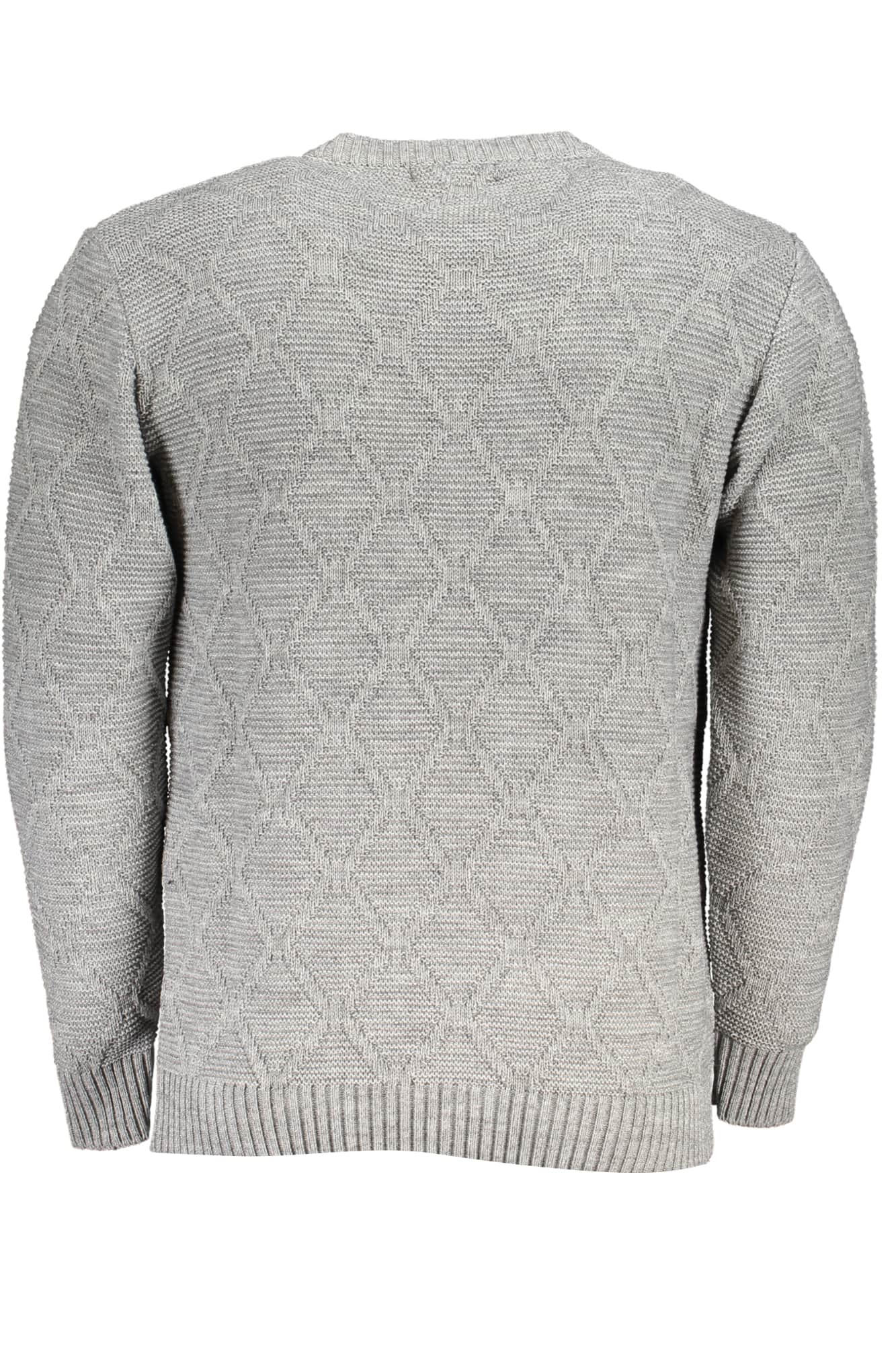 US GRAND HERREN GRAU PULLOVER