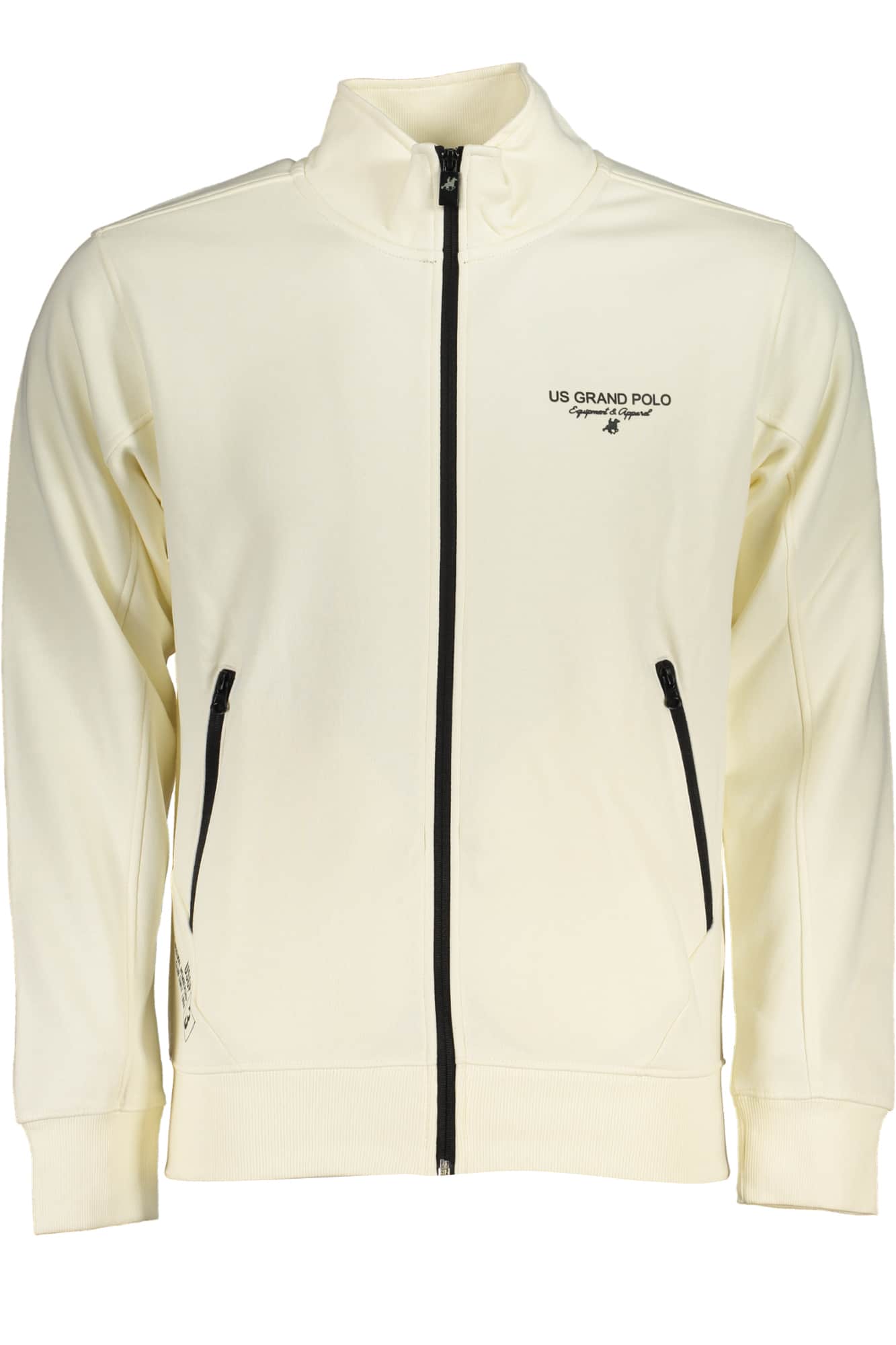 US GRAND HERREN SCHWARZ MIT REISSVERSCHLUSS SWEATSHIRT