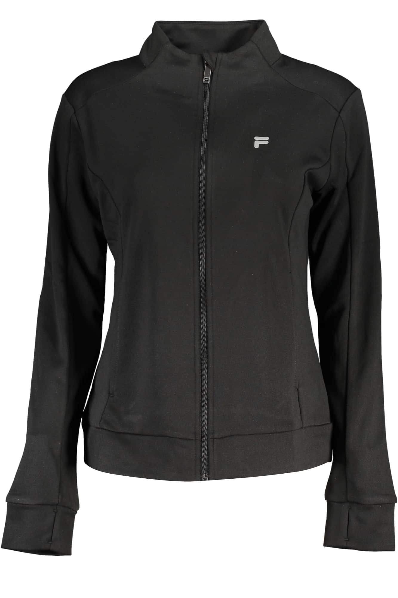 FILA DAMEN SCHWARZ SWEATSHIRT MIT REISSVERSCHLUSS