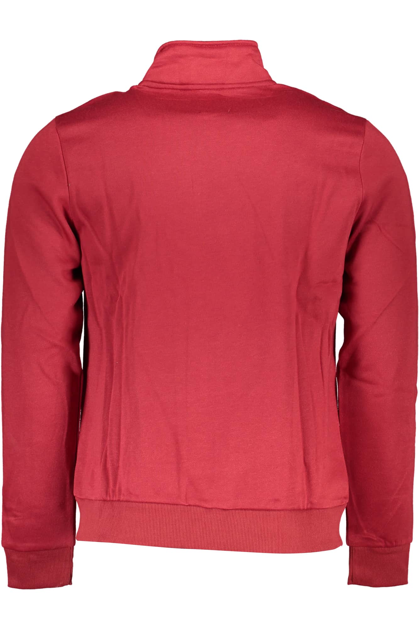 GIAN MARCO VENTURI HERREN ROT SWEATSHIRT MIT REISSVERSCHLUSS