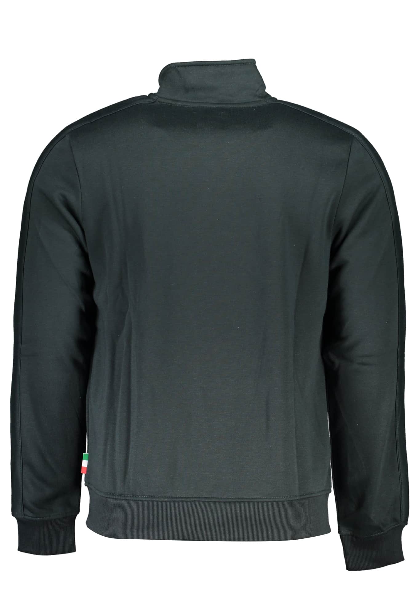 GIAN MARCO VENTURI HERREN SCHWARZ SWEATSHIRT MIT REISSVERSCHLUSS