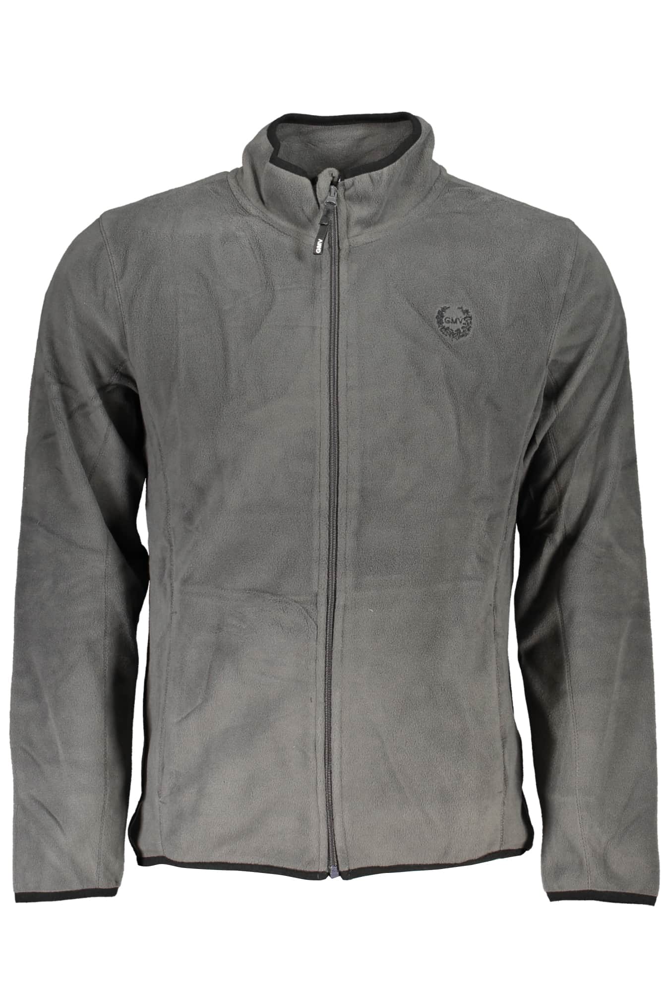 GIAN MARCO VENTURI HERREN GRAU SWEATSHIRT MIT REISSVERSCHLUSS