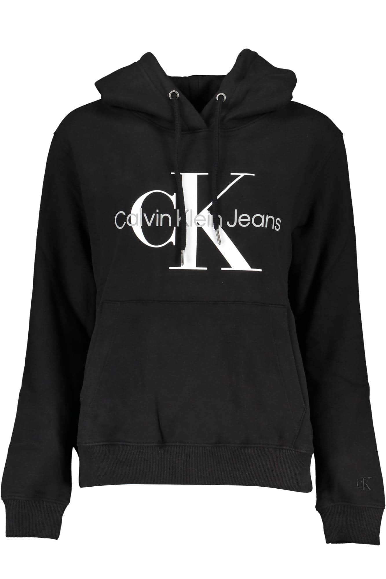 CALVIN KLEIN DAMEN OHNE REISSVERSCHLUSS SWEATSHIRT SCHWARZ