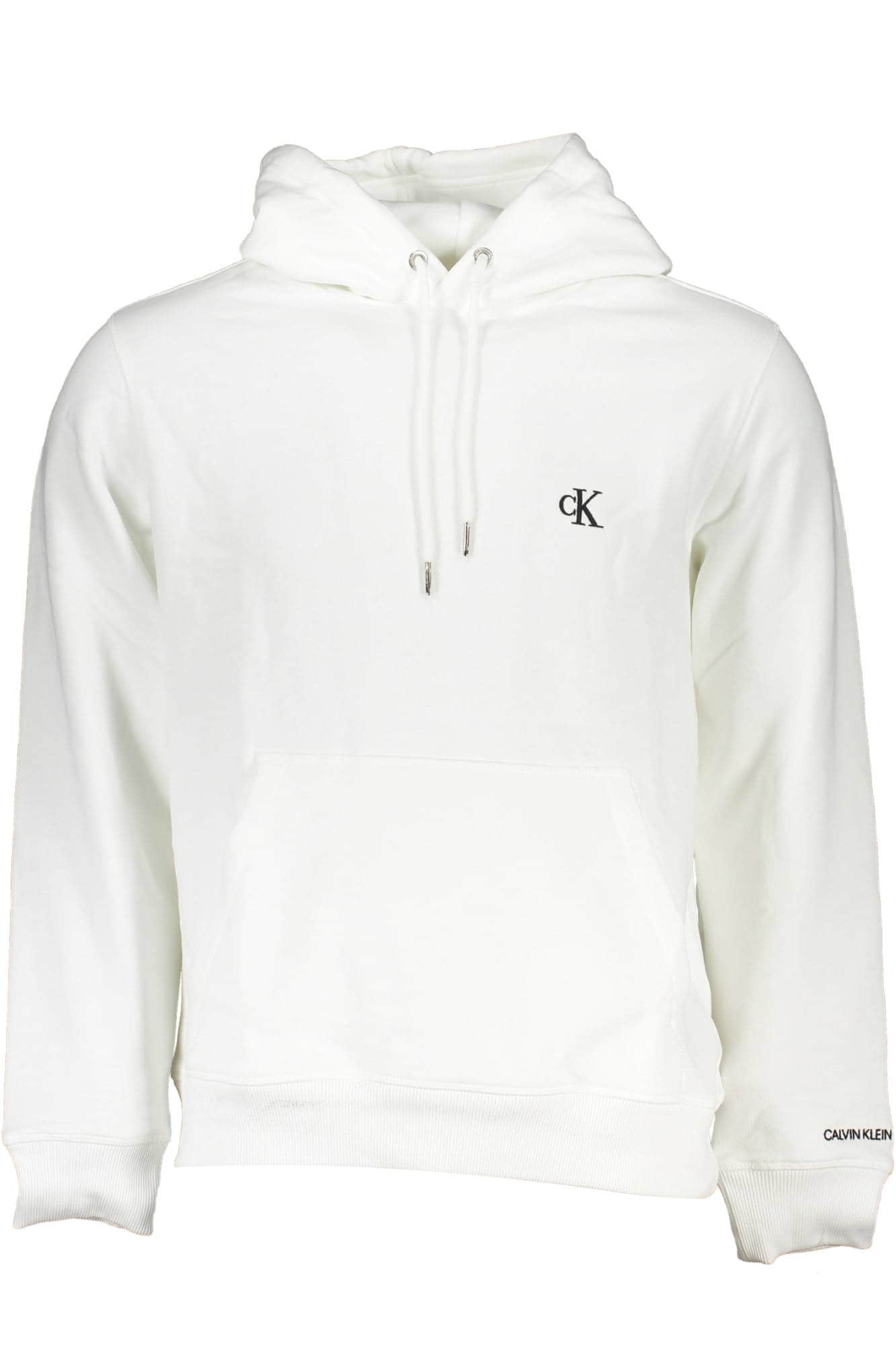 CALVIN KLEIN HERREN WEISS OHNE REISSVERSCHLUSS SWEATSHIRT