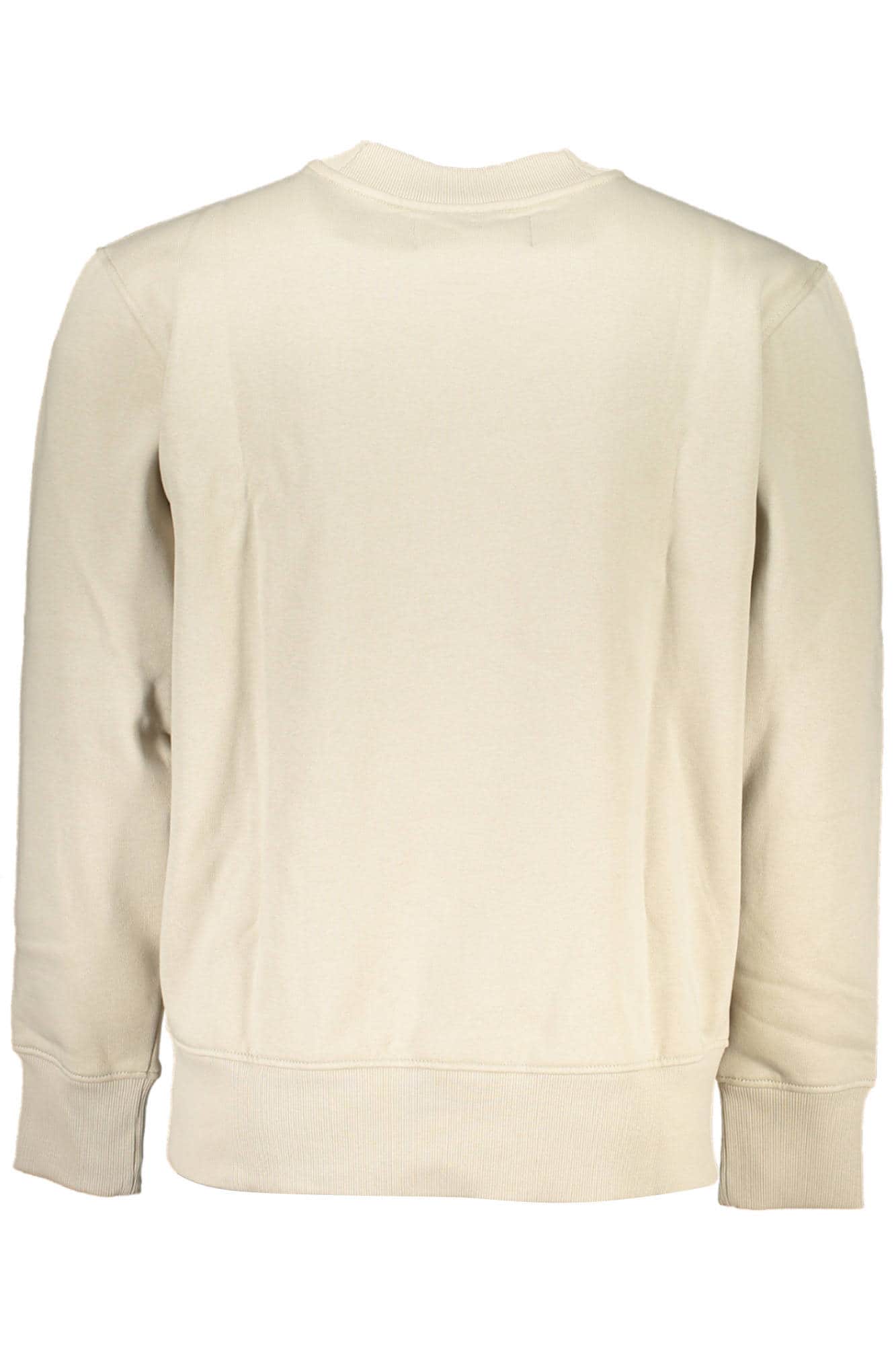 CALVIN KLEIN HERREN BEIGE OHNE REISSVERSCHLUSS SWEATSHIRT