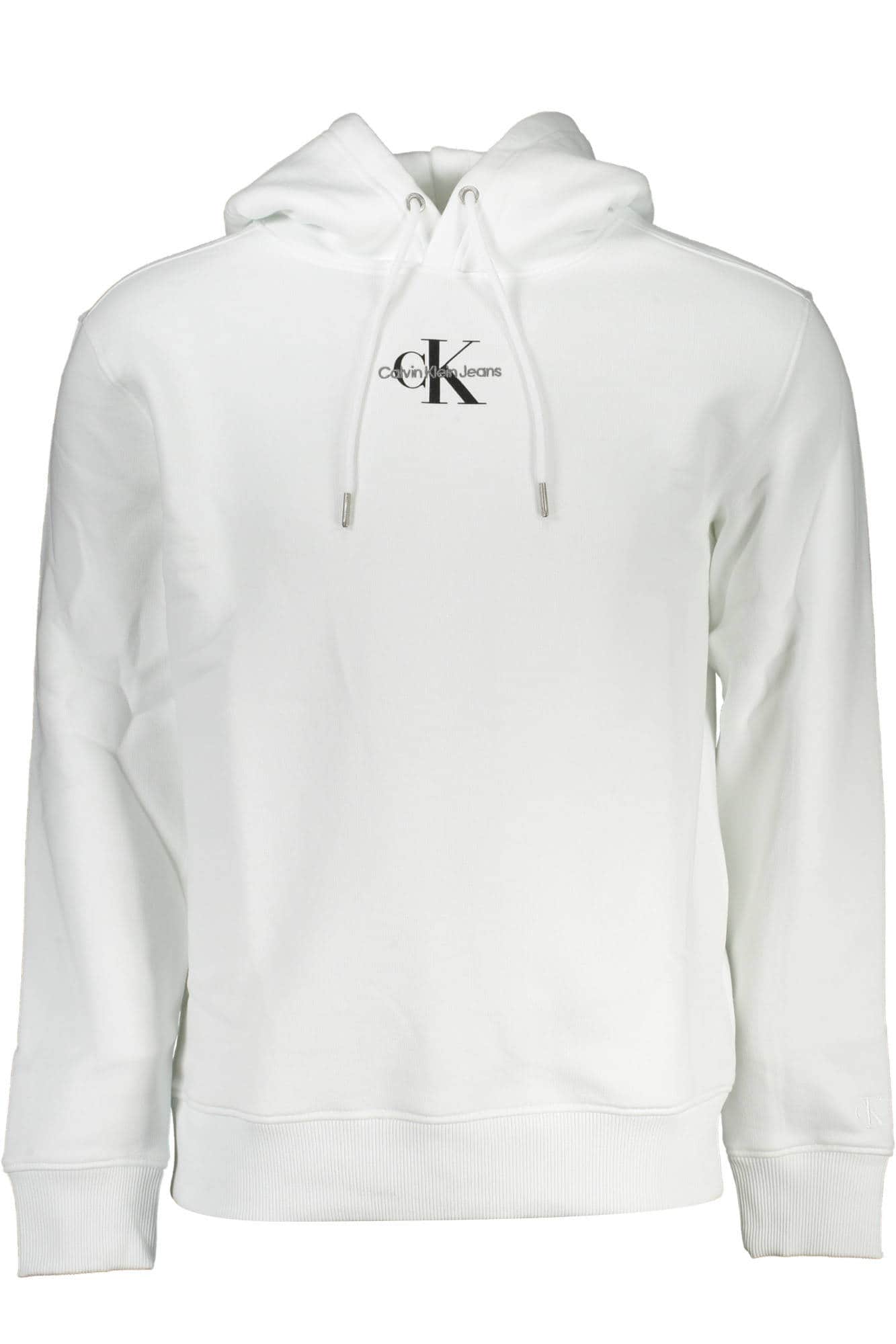 CALVIN KLEIN HERREN WEISS OHNE REISSVERSCHLUSS SWEATSHIRT