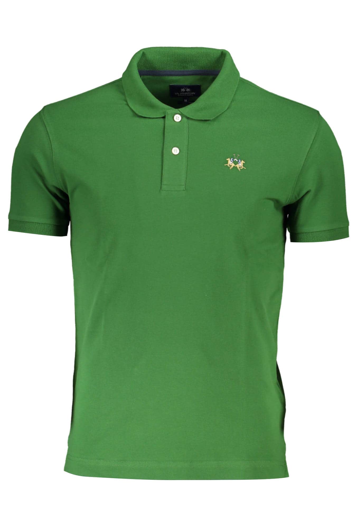 LA MARTINA HERREN GRÜN KURZARM POLOSHIRT