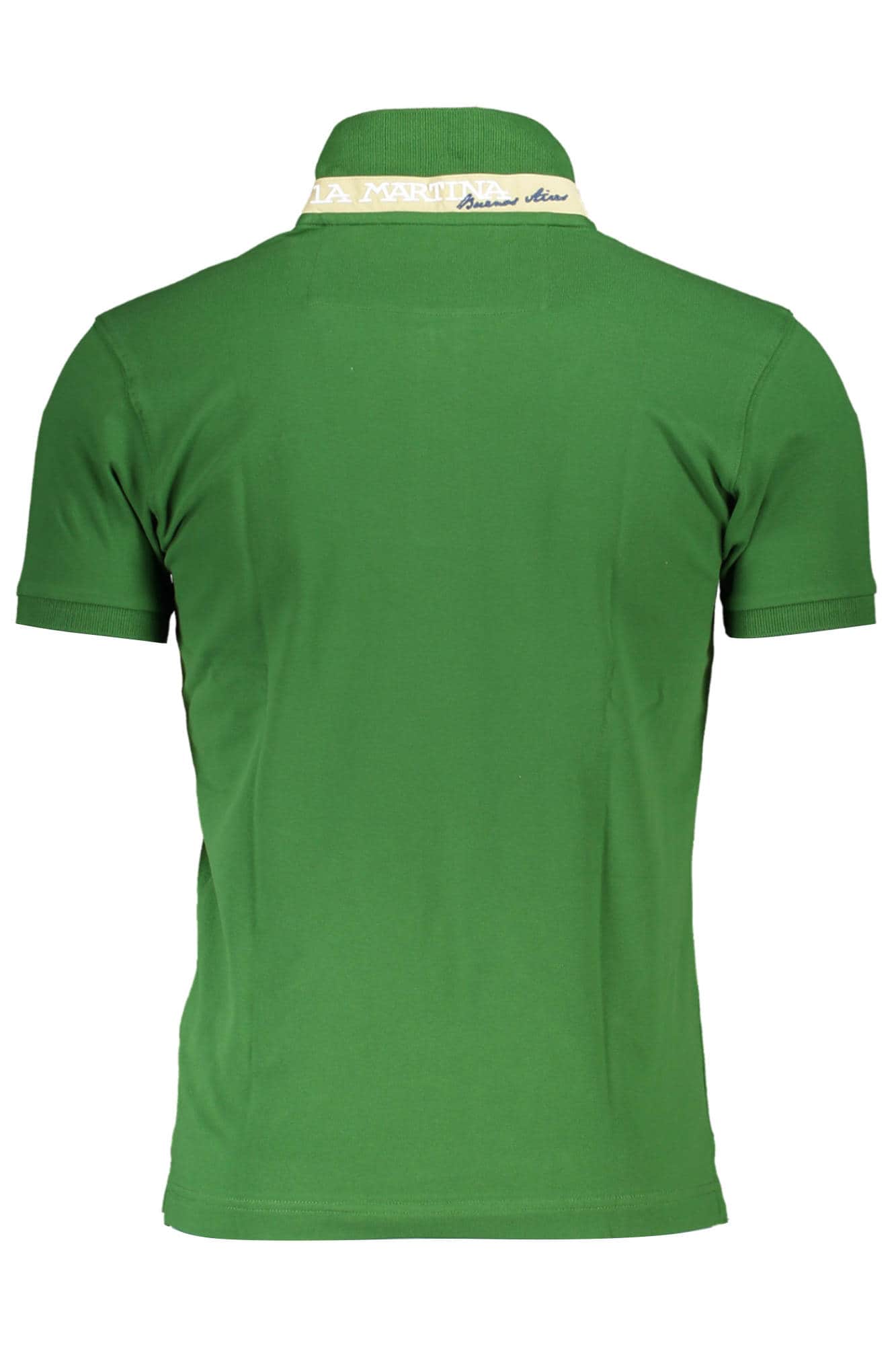 LA MARTINA HERREN GRÜN KURZARM POLOSHIRT
