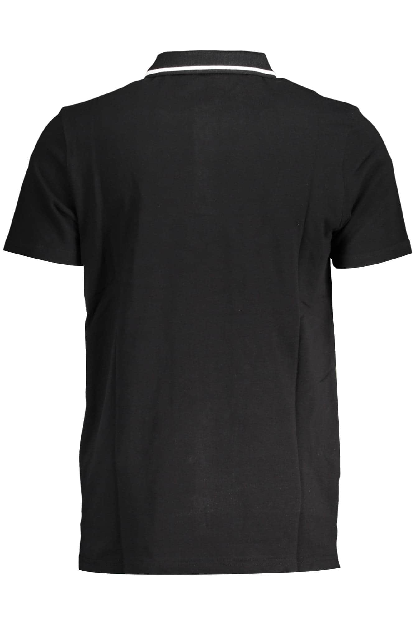 FILA HERREN SCHWARZ KURZARM POLOSHIRT