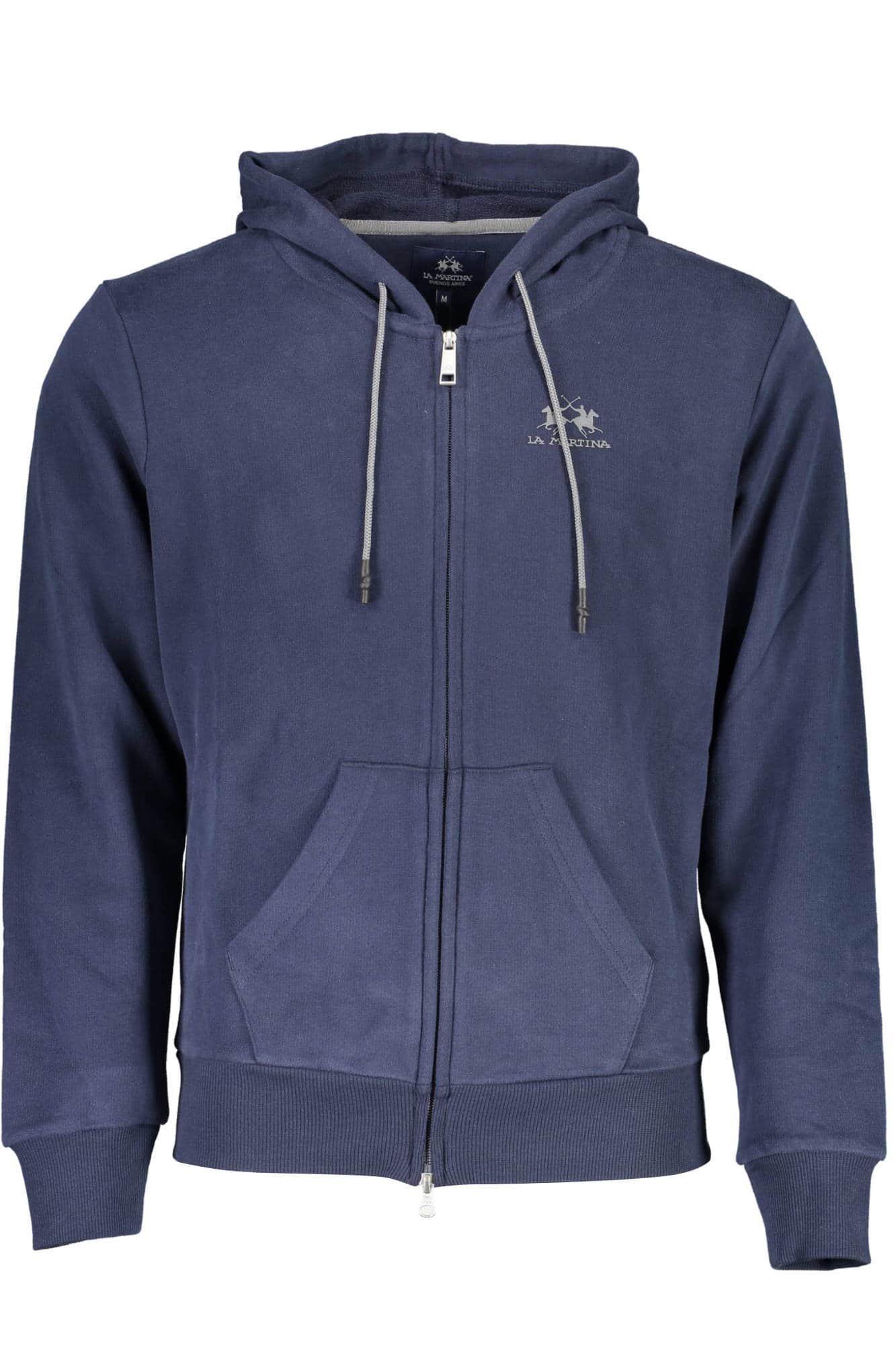 LA MARTINA HERREN BLAU SWEATSHIRT MIT REISSVERSCHLUSS