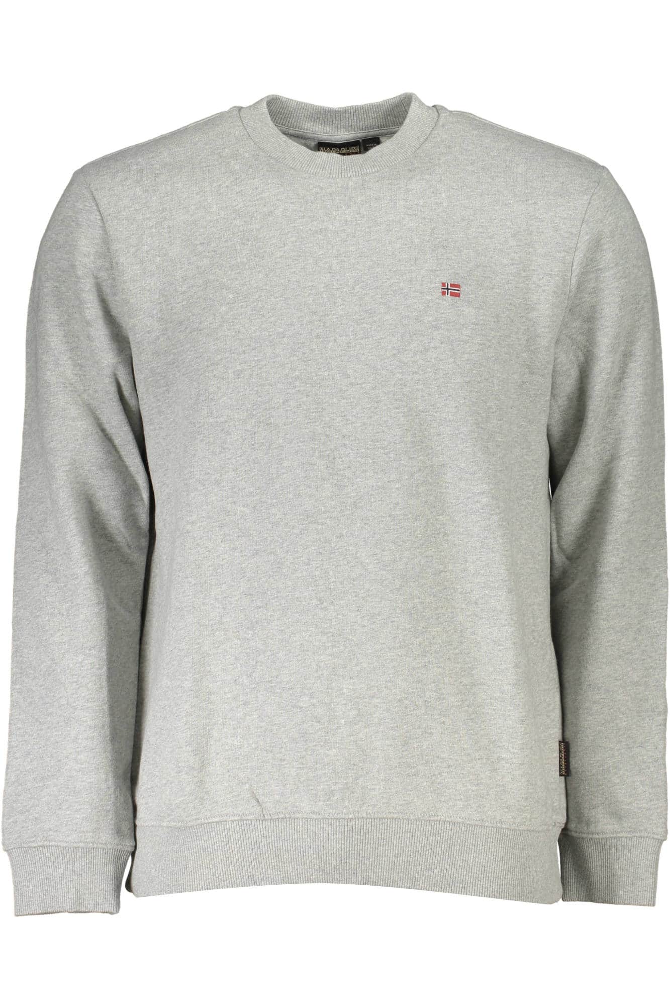 NAPAPIJRI HERREN GRAU OHNE REISSVERSCHLUSS SWEATSHIRT