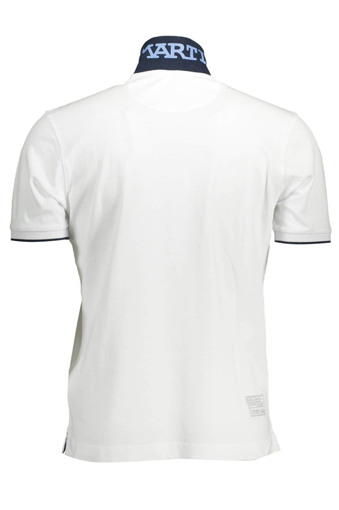 LA MARTINA HERREN WEISS KURZARM POLOSHIRT