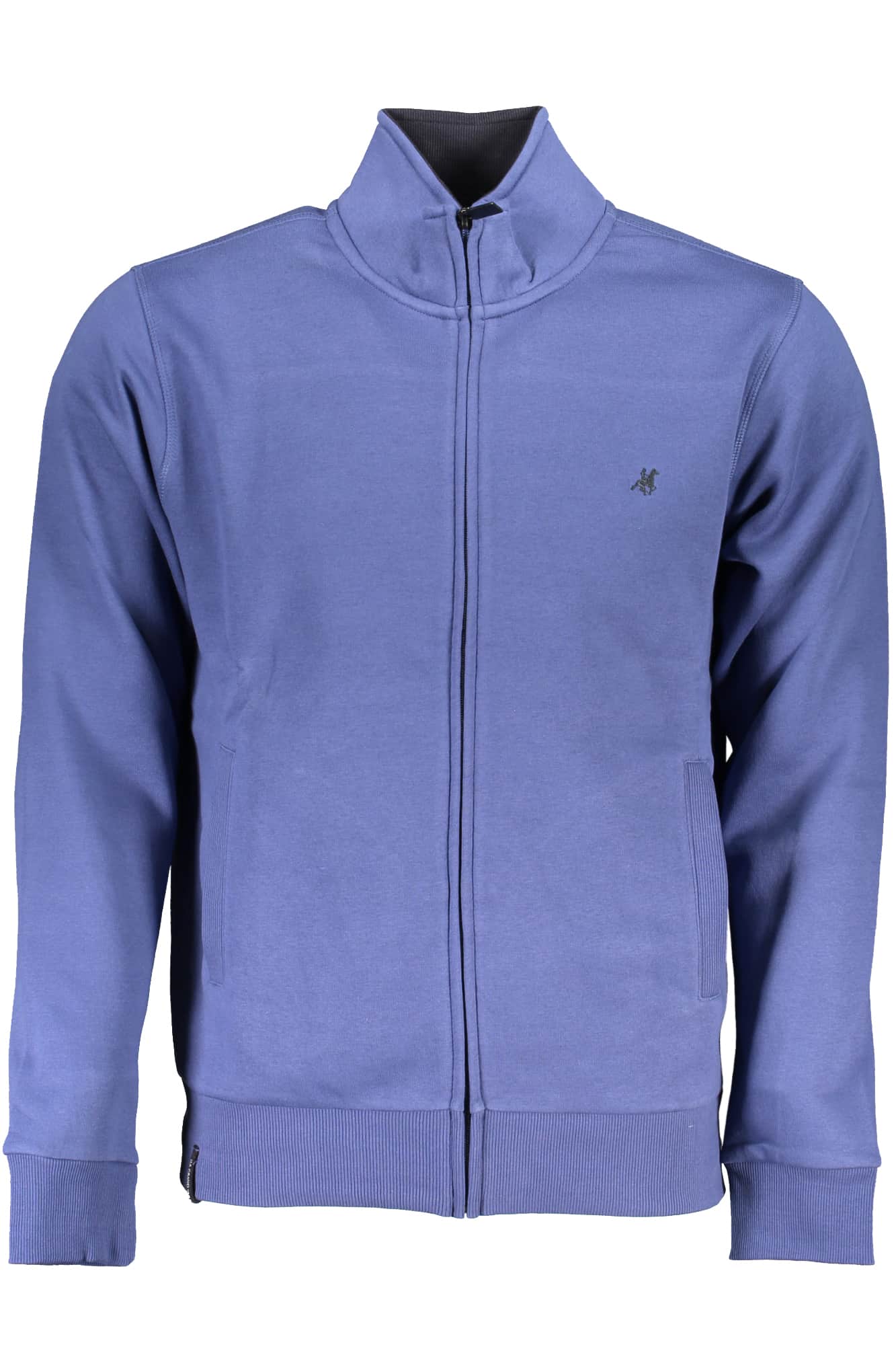 US GRAND HERREN BLAU MIT REISSVERSCHLUSS SWEATSHIRT