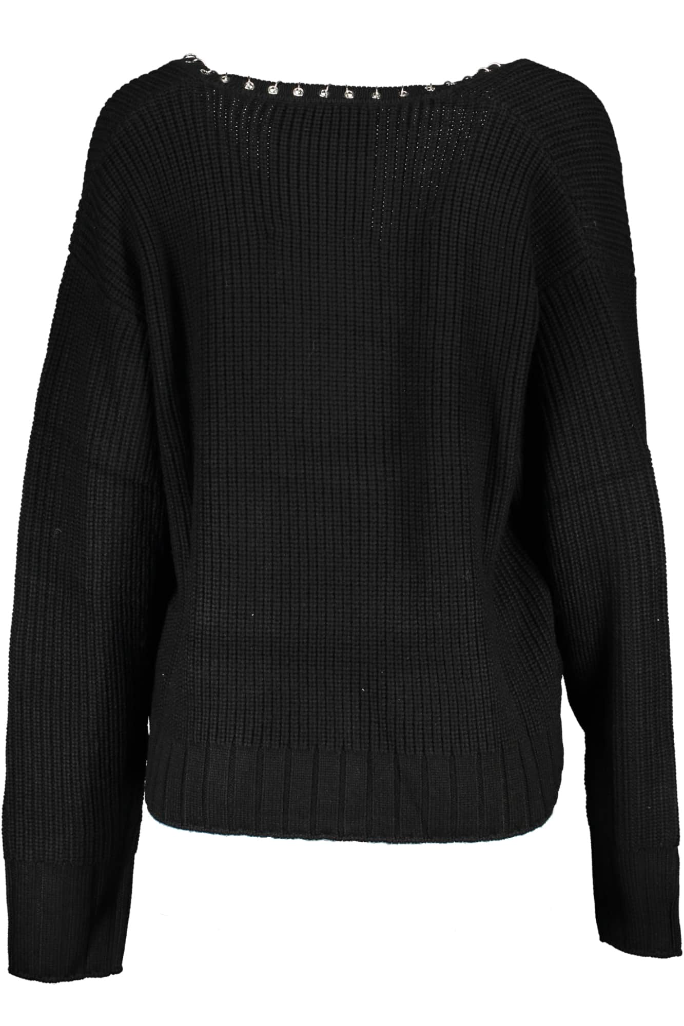 PATRIZIA PEPE DAMEN SCHWARZ PULLOVER