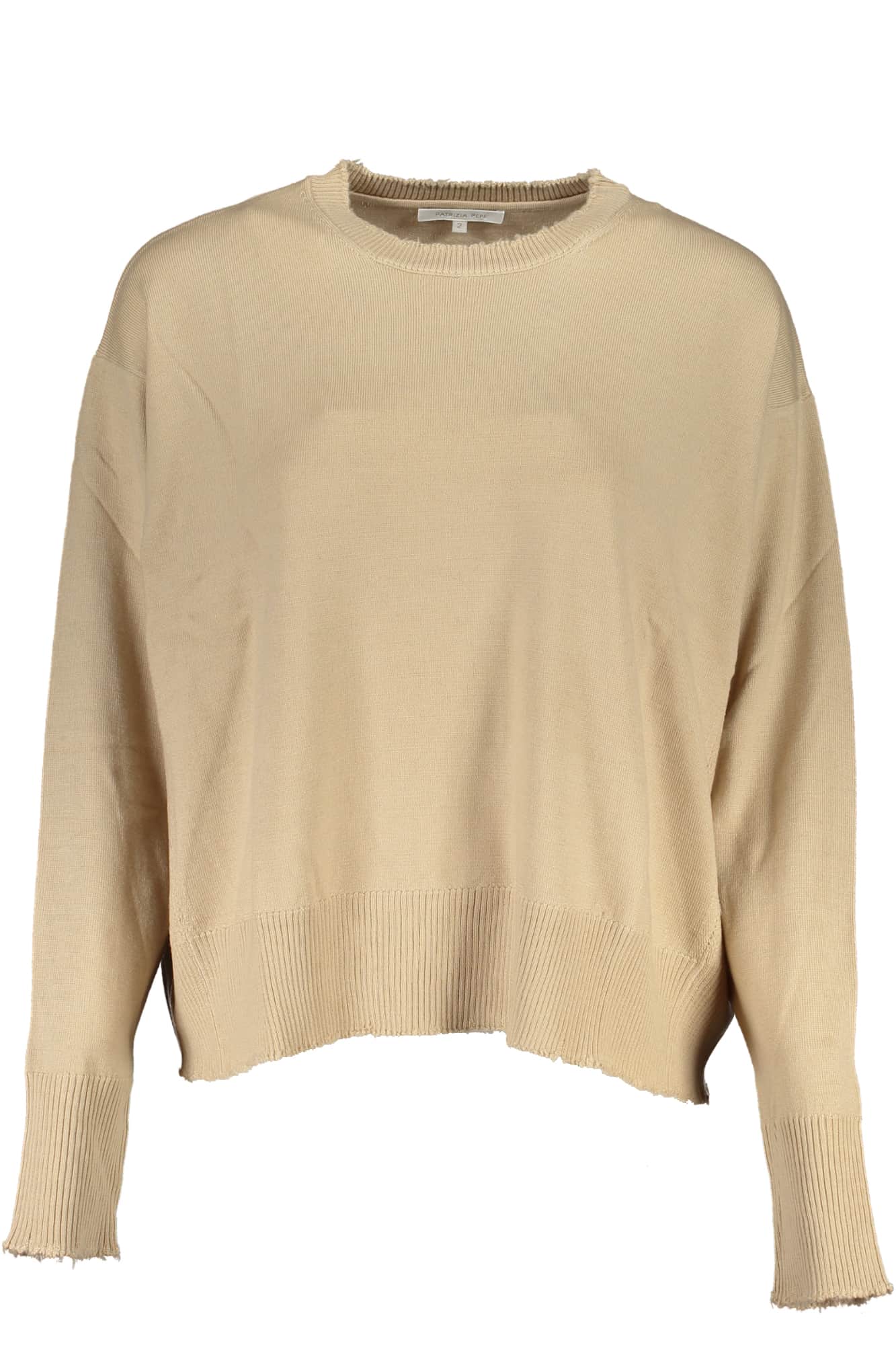 PATRIZIA PEPE BEIGE DAMEN PULLOVER
