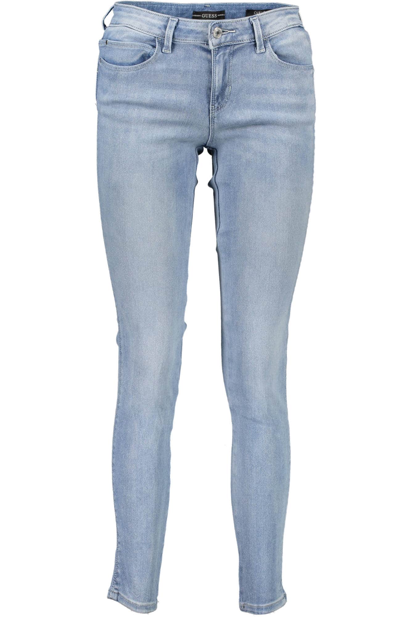 GUESS JEANS JEANS DENIM DAMEN LEICHT BLAU