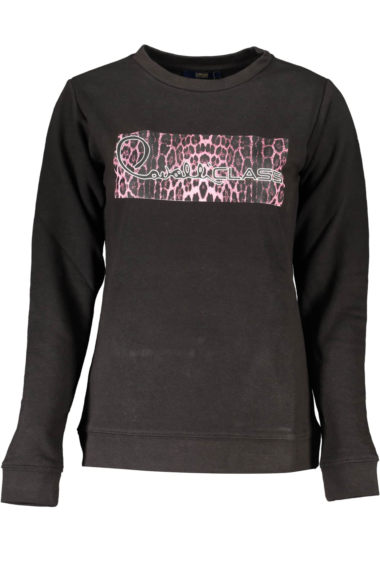 CAVALLI CLASS DAMEN WEISS SWEATSHIRT OHNE REISSVERSCHLUSS