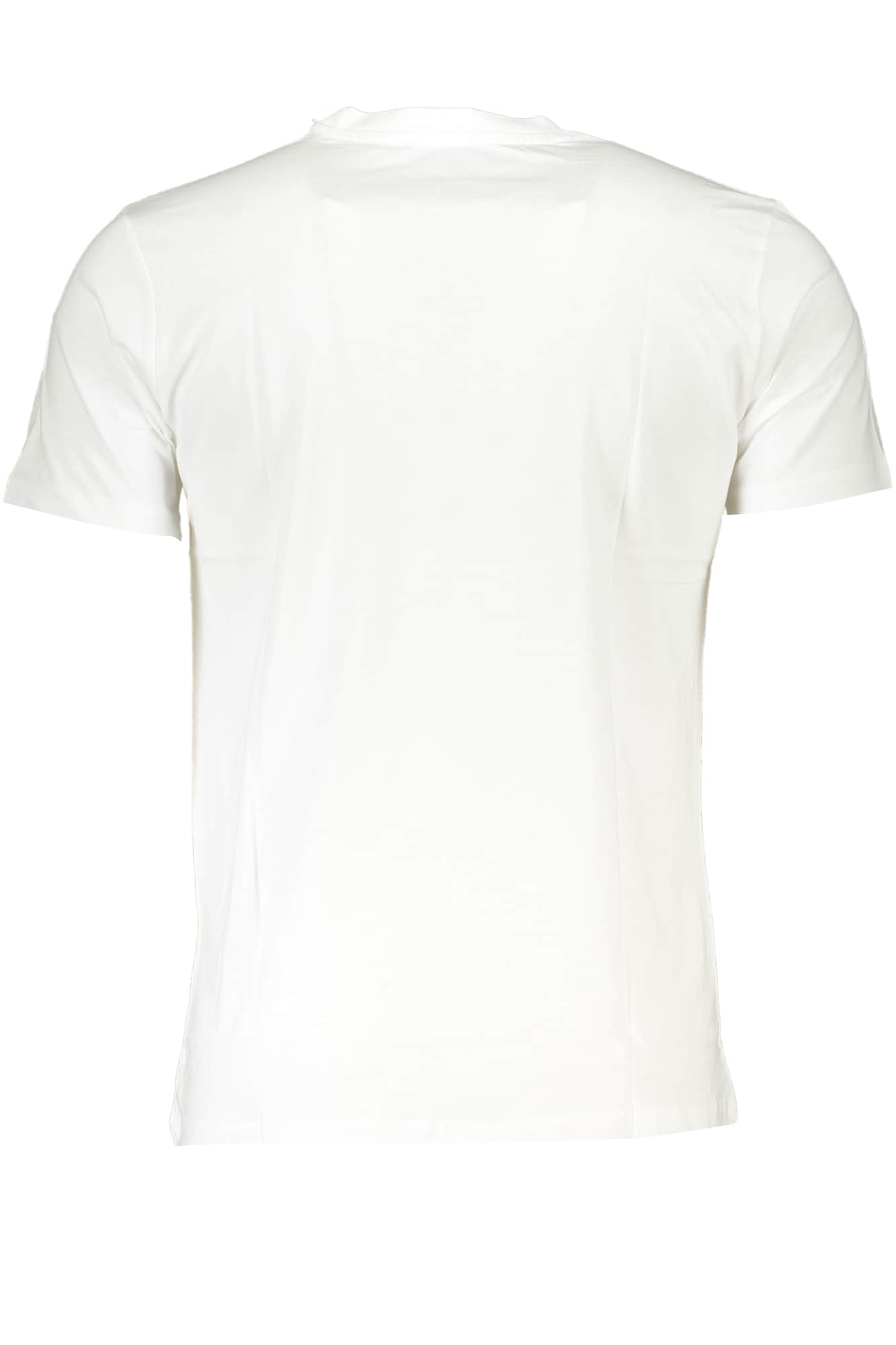 CAVALLI CLASS HERREN KURZARM T-SHIRT WEISS
