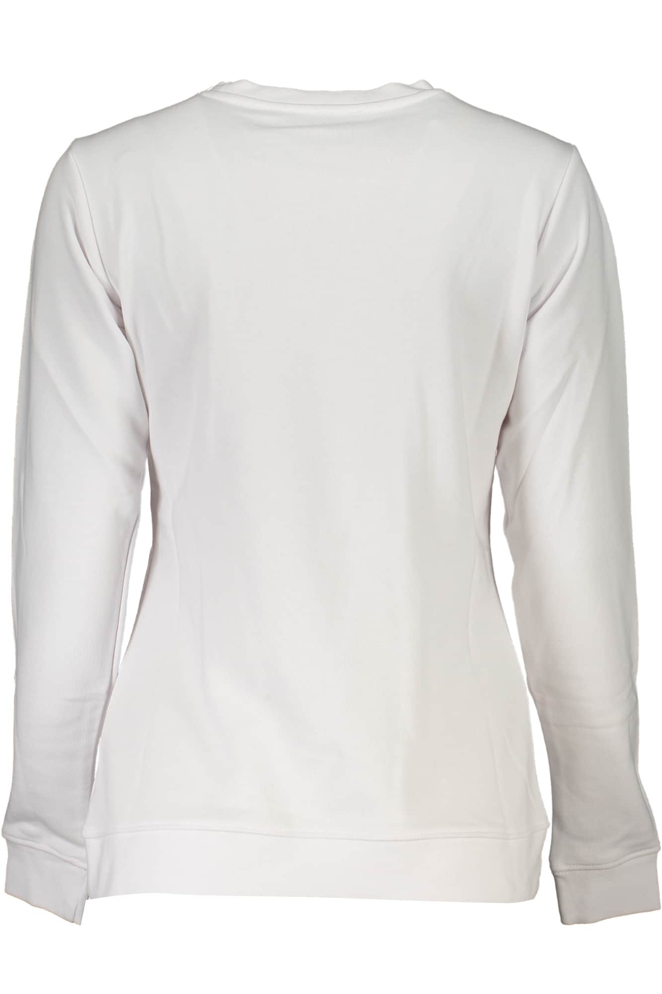 CAVALLI CLASS DAMEN WEISS SWEATSHIRT OHNE REISSVERSCHLUSS