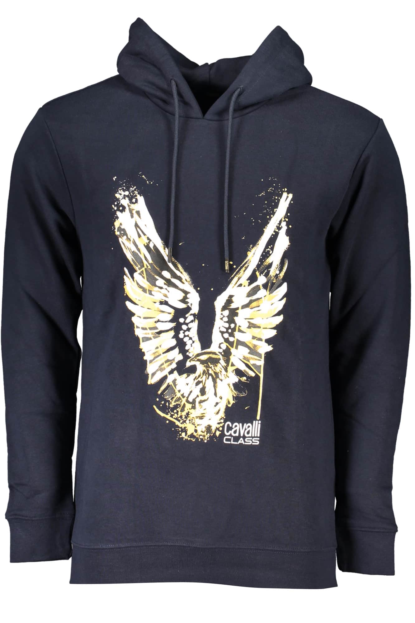 CAVALLI CLASS HERREN BLAU OHNE REISSVERSCHLUSS SWEATSHIRT