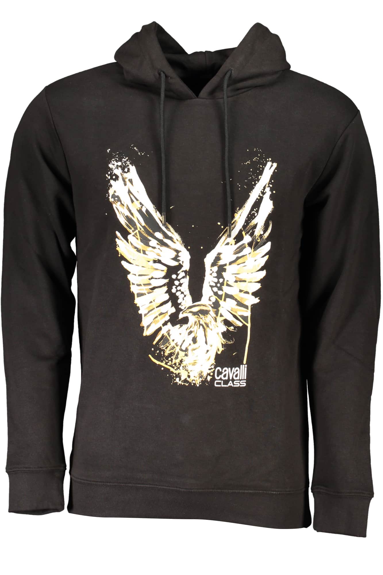 CAVALLI CLASS HERREN SCHWARZ OHNE REISSVERSCHLUSS SWEATSHIRT