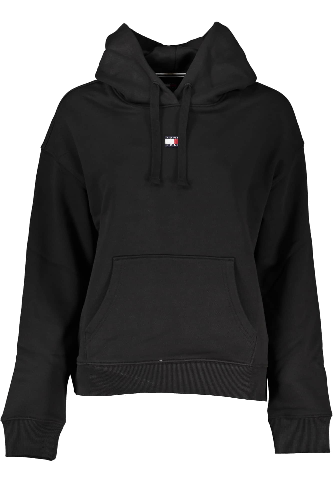 TOMMY HILFIGER DAMEN OHNE REISSVERSCHLUSS SWEATSHIRT SCHWARZ