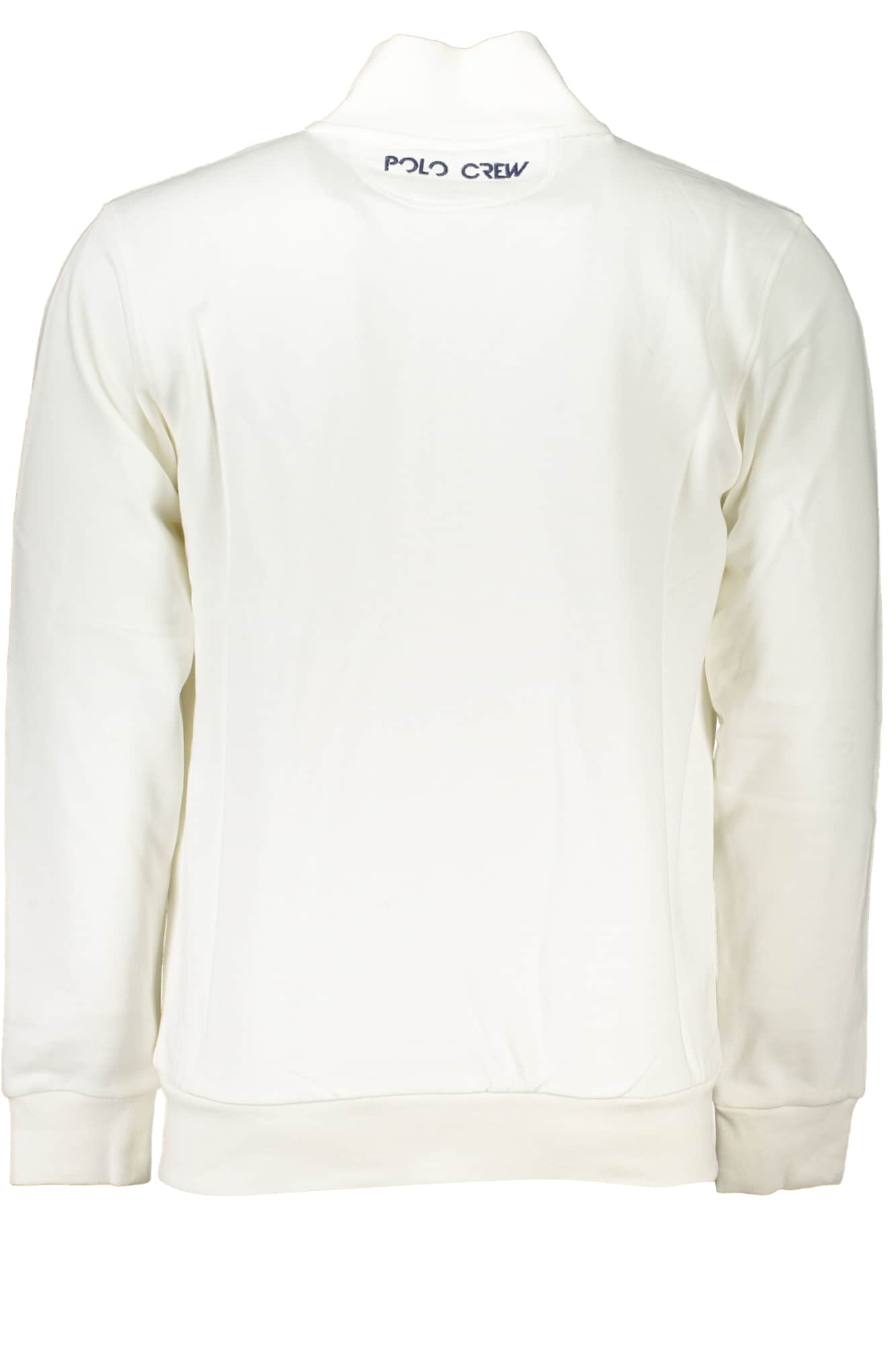 LA MARTINA HERREN WEISS SWEATSHIRT MIT REISSVERSCHLUSS