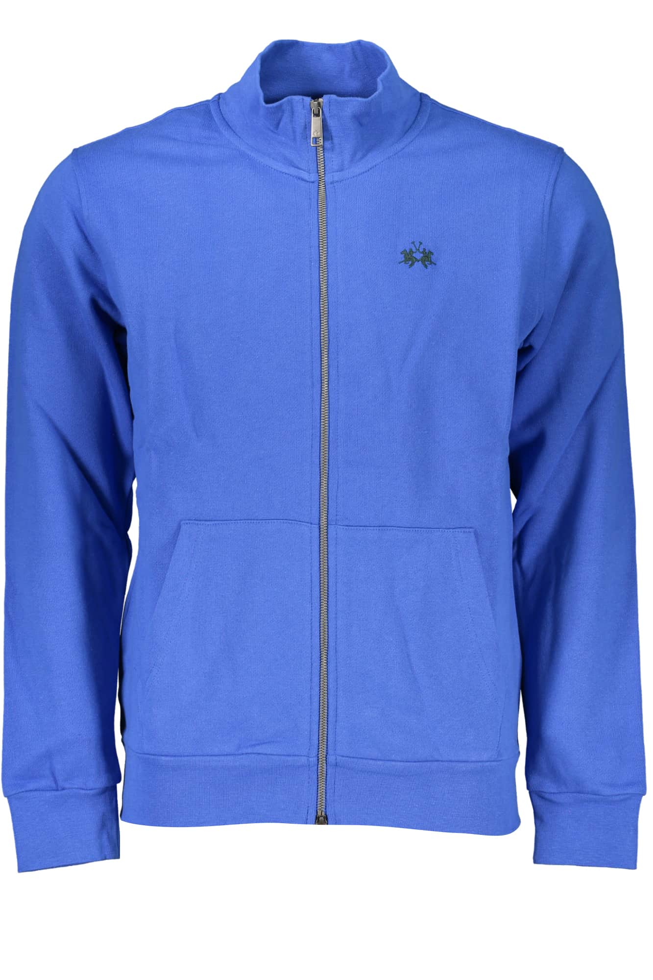 LA MARTINA HERREN WEISS SWEATSHIRT MIT REISSVERSCHLUSS