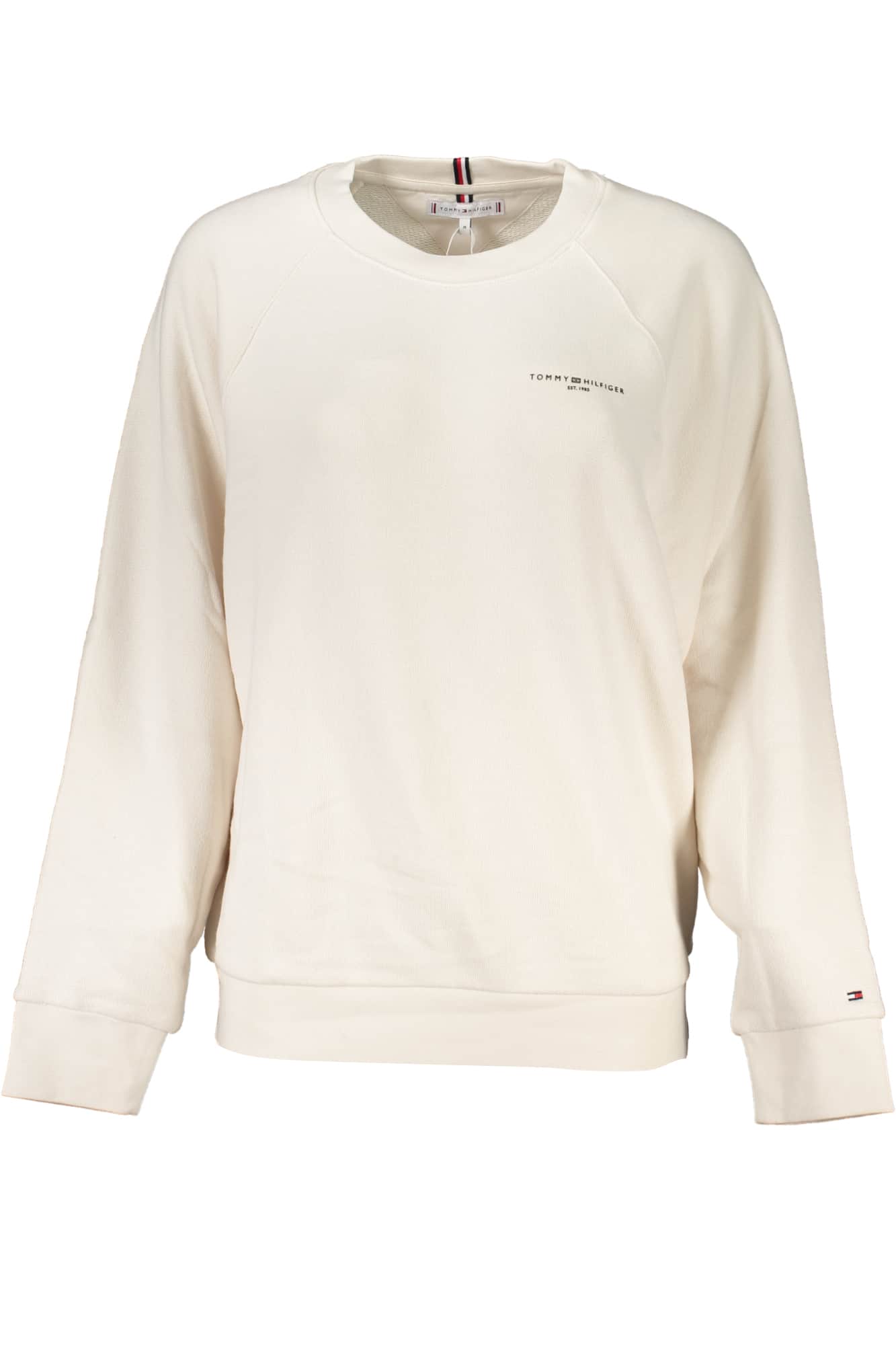 TOMMY HILFIGER DAMEN OHNE REISSVERSCHLUSS SWEATSHIRT BEIGE