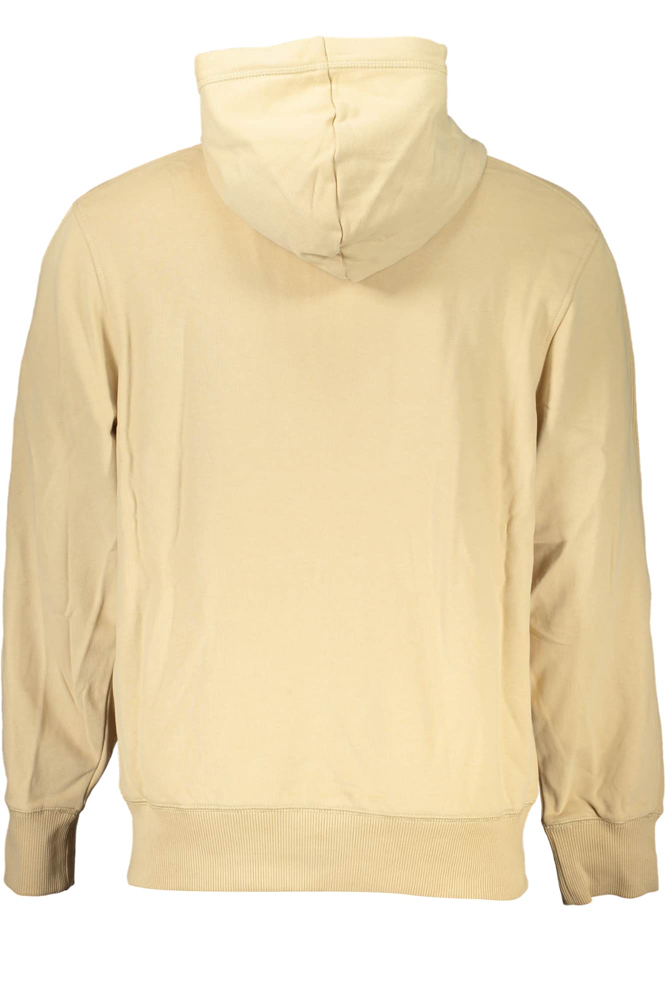 CALVIN KLEIN HERREN BEIGE SWEATSHIRT MIT REISSVERSCHLUSS