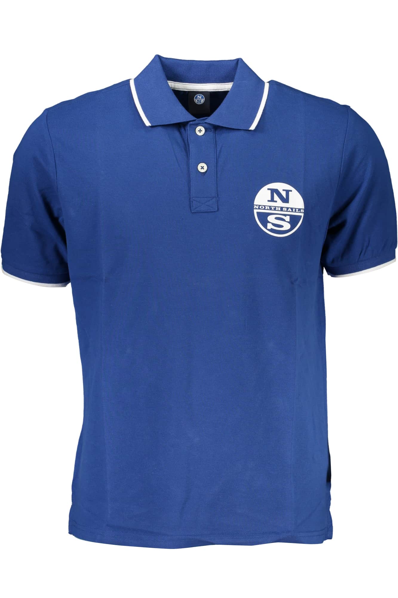 NORTH SAILS HERREN GRAU KURZARM POLOSHIRT