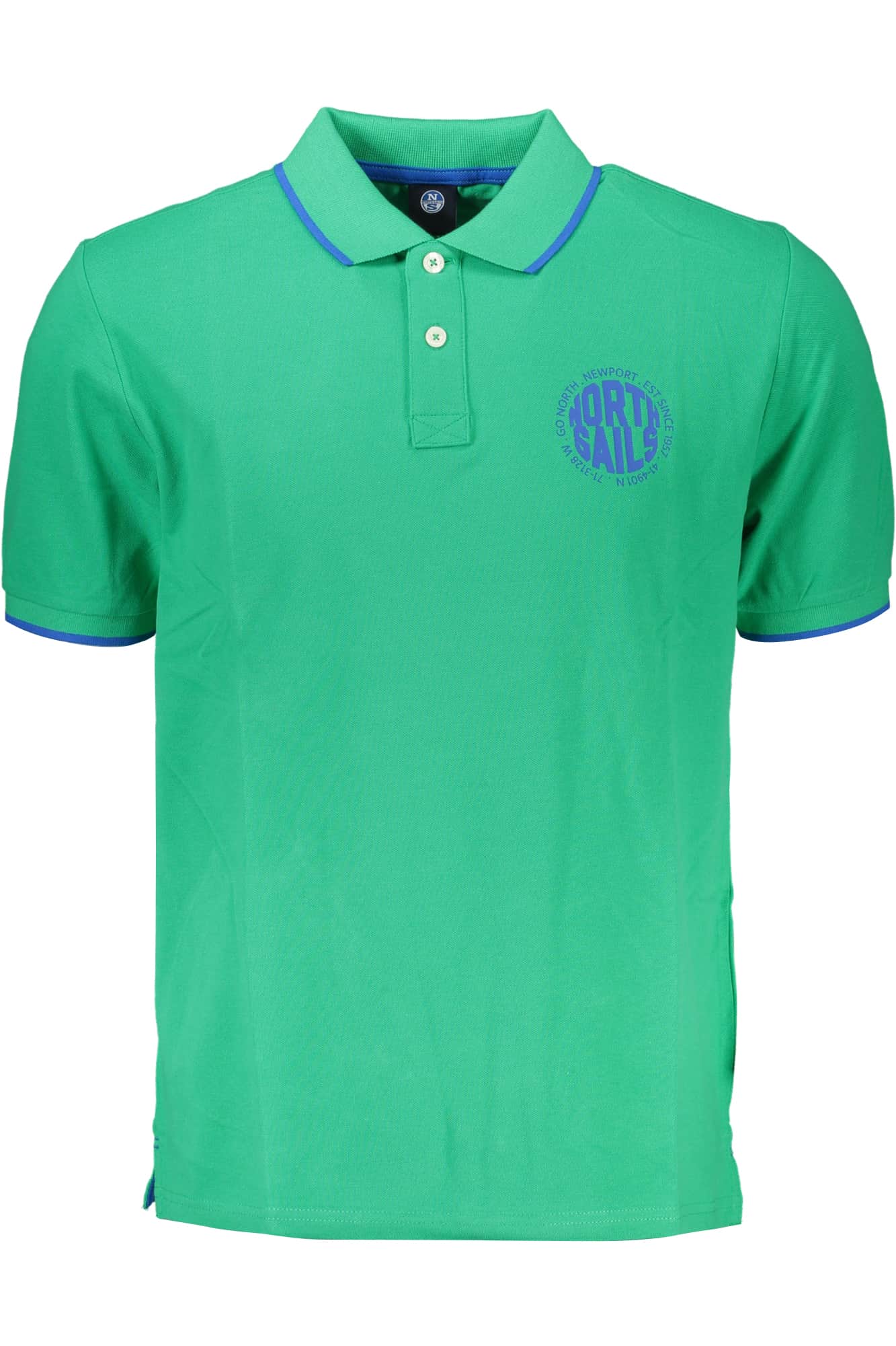NORTH SAILS GRÜN HERREN KURZARM POLOSHIRT