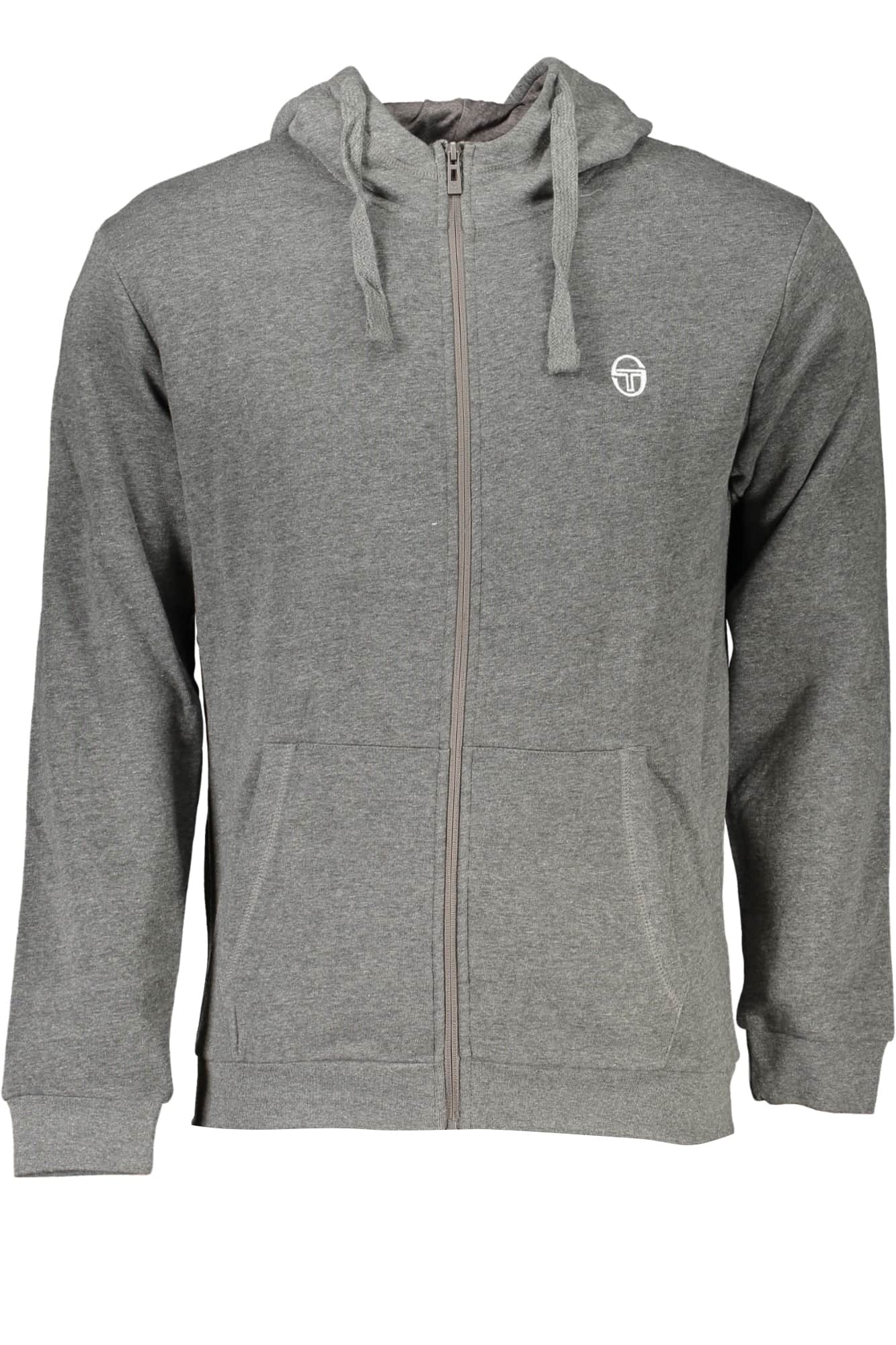 SERGIO TACCHINI HERREN GRAU SWEATSHIRT MIT REISSVERSCHLUSS
