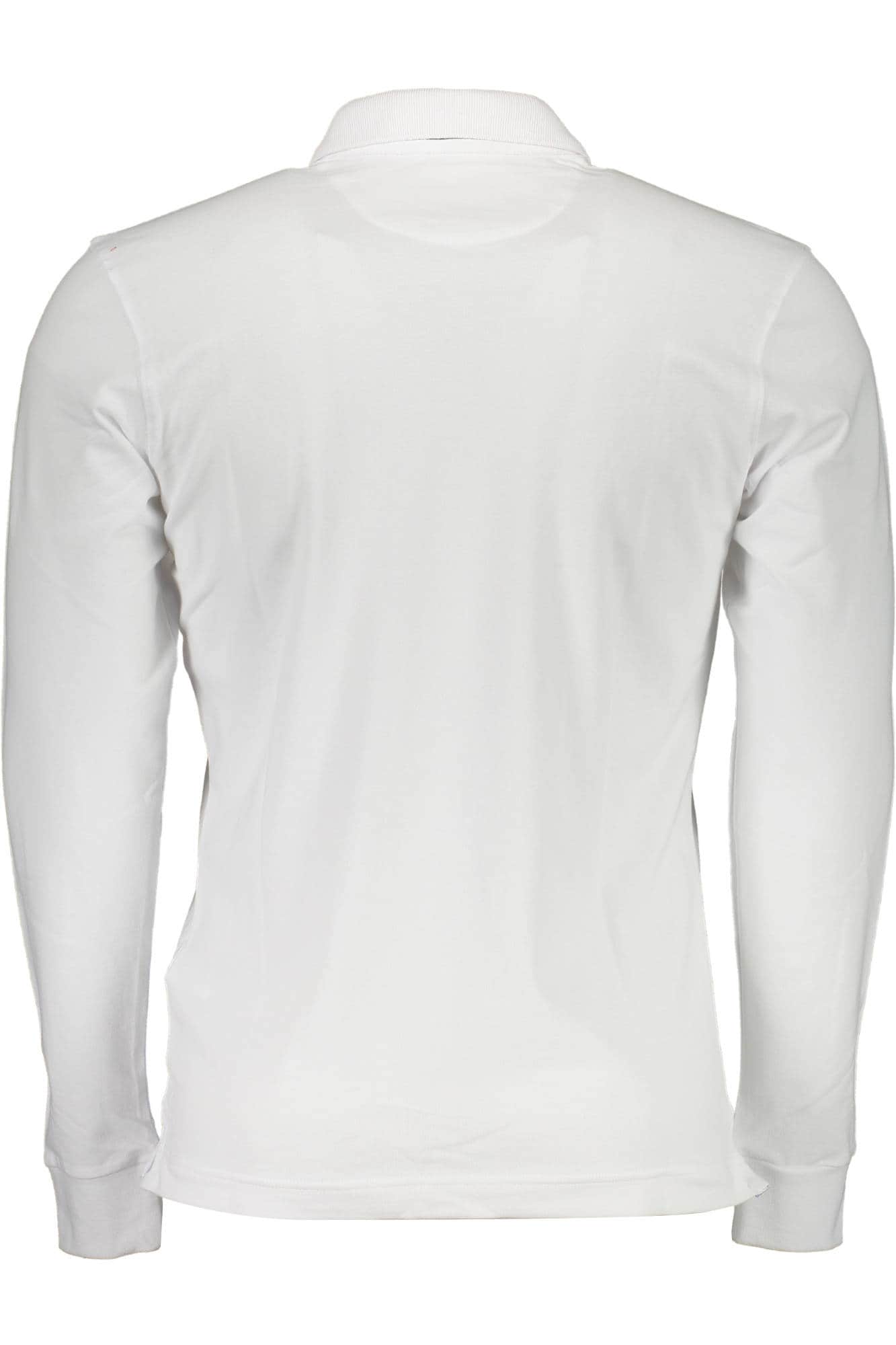 LA MARTINA HERREN WEISS LANGARM POLOSHIRT