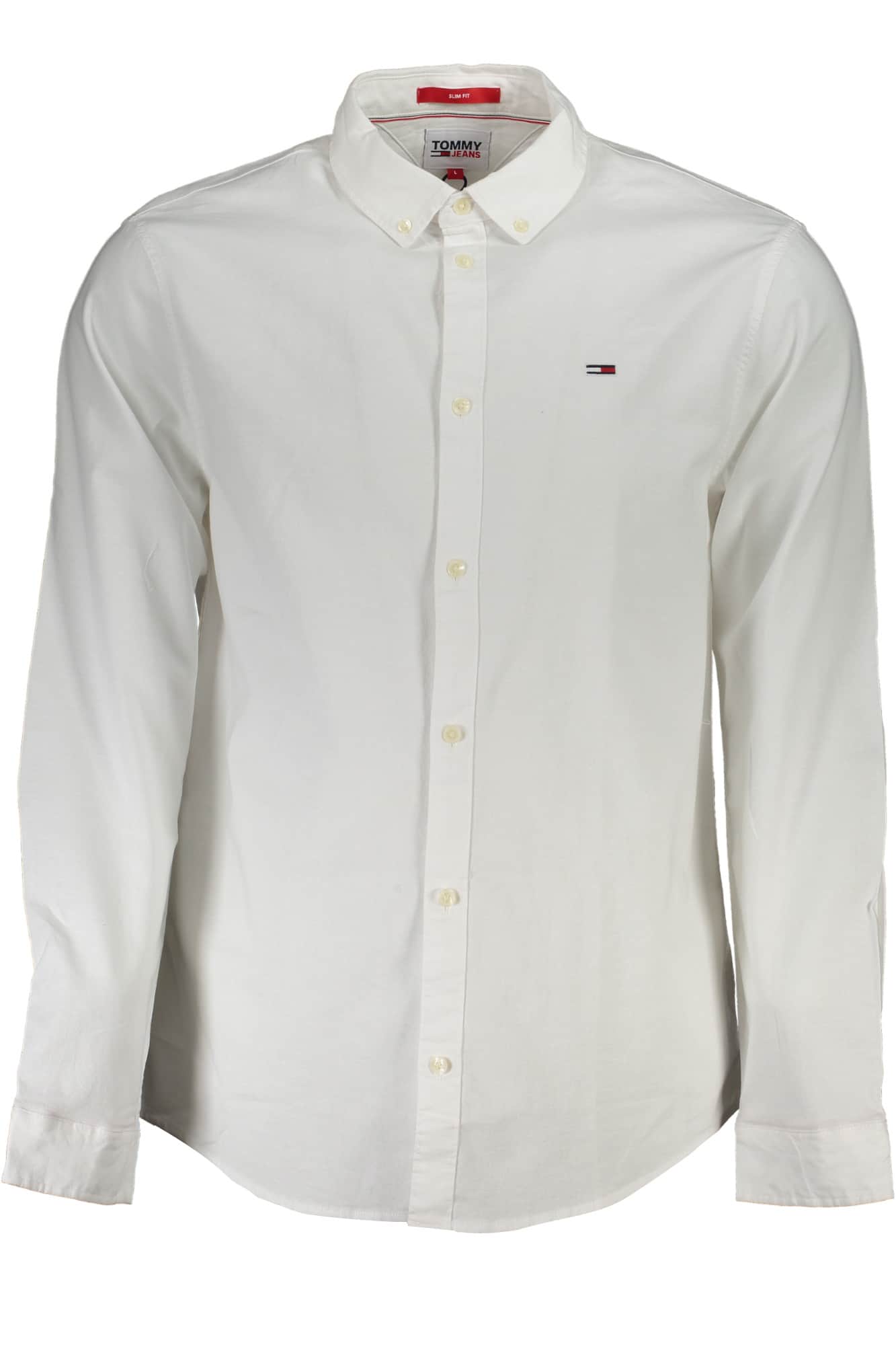 TOMMY HILFIGER HERREN WEISS LANGARM SHIRT