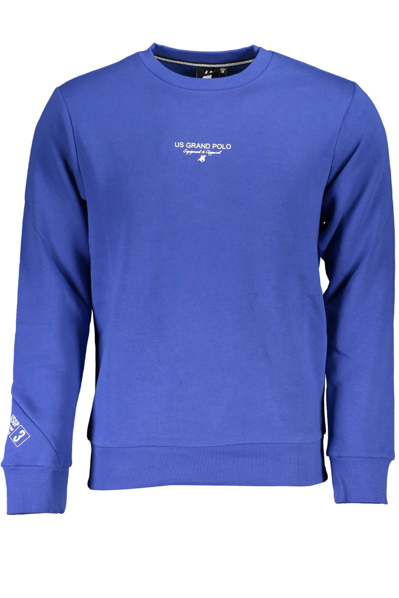 US GRAND HERREN BLAU MIT REISSVERSCHLUSS SWEATSHIRT