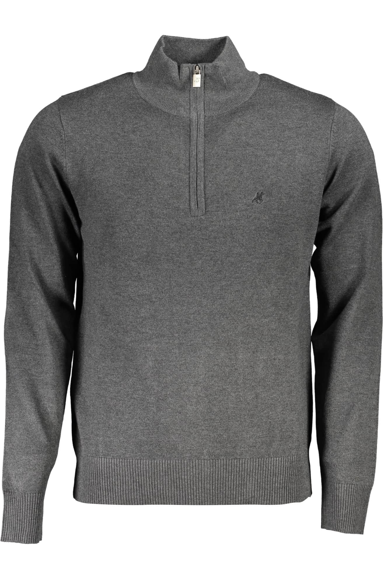 US GRAND HERREN GRAU PULLOVER