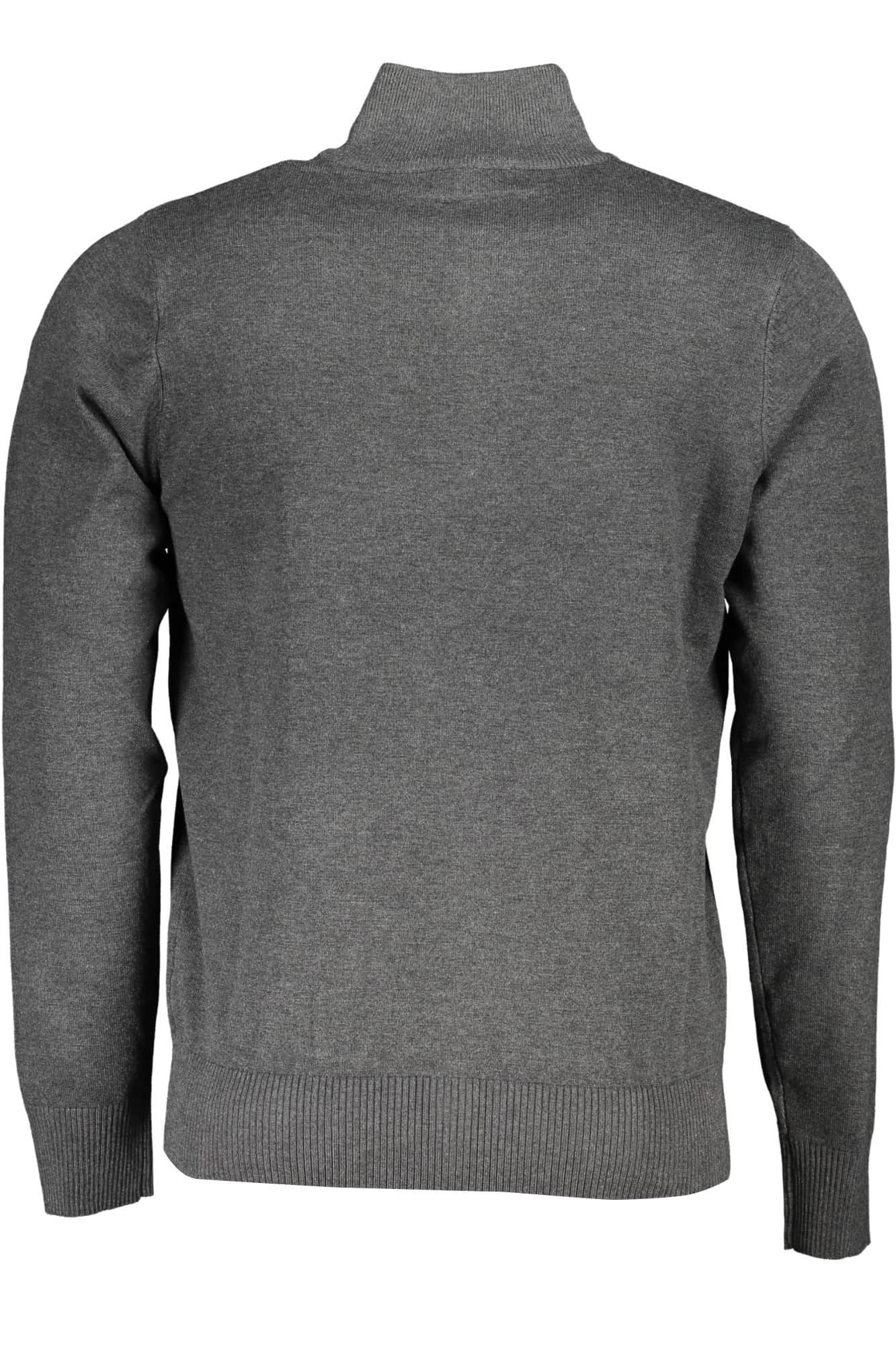 US GRAND HERREN GRAU PULLOVER