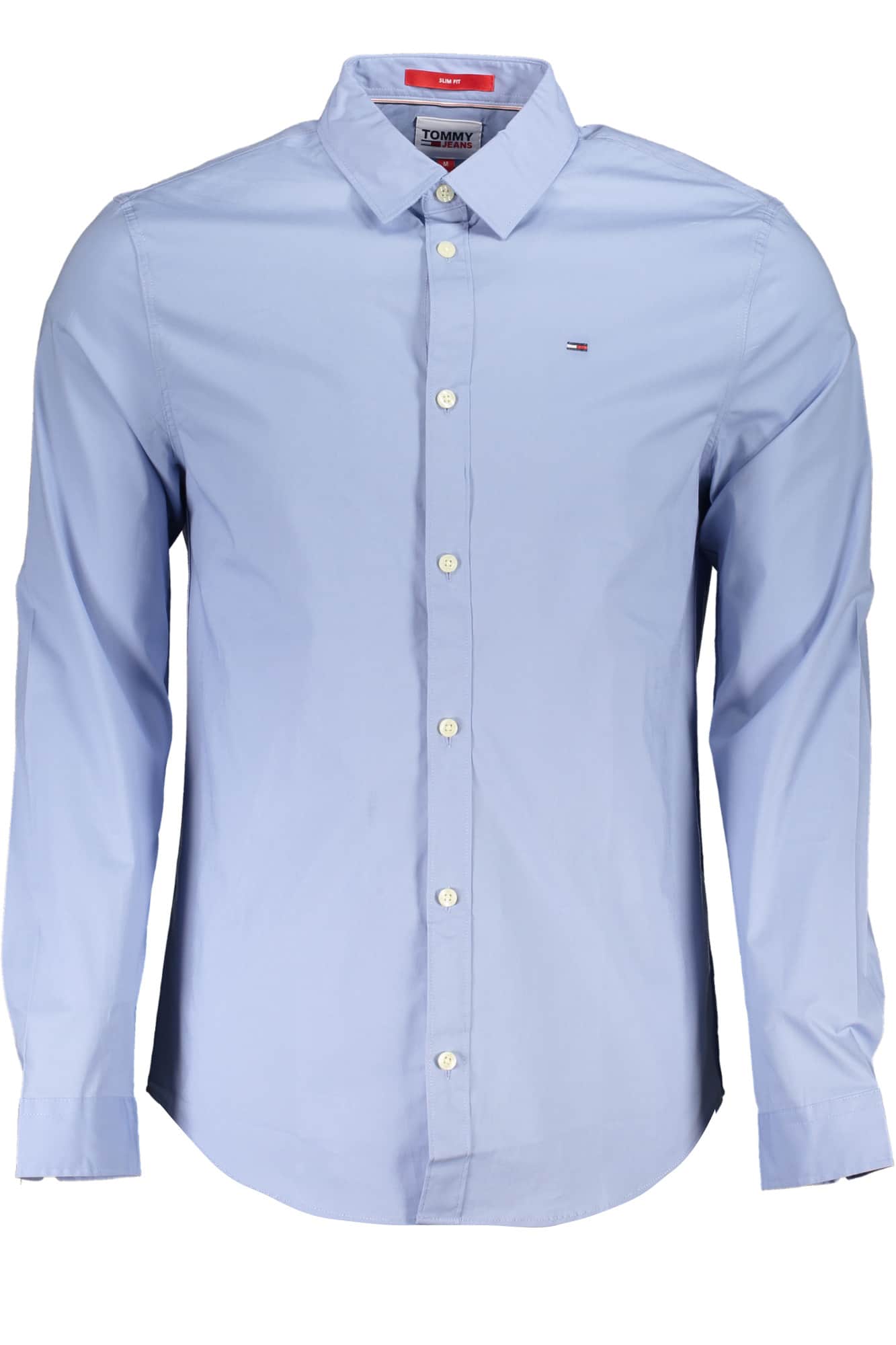 TOMMY HILFIGER HERREN LANGARM SHIRT BLAU