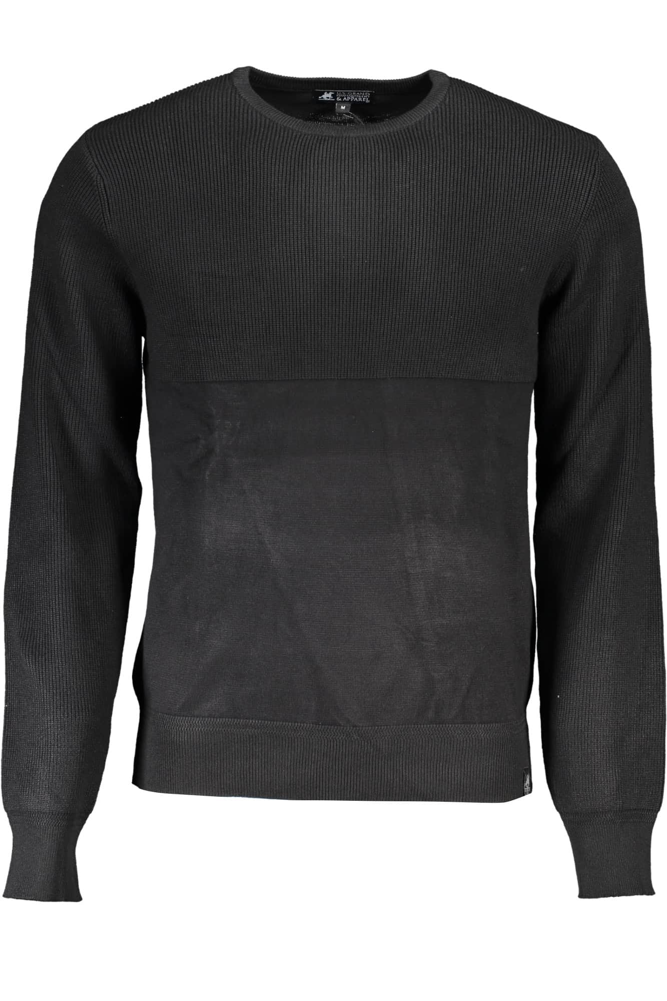 US GRAND HERREN SCHWARZ PULLOVER