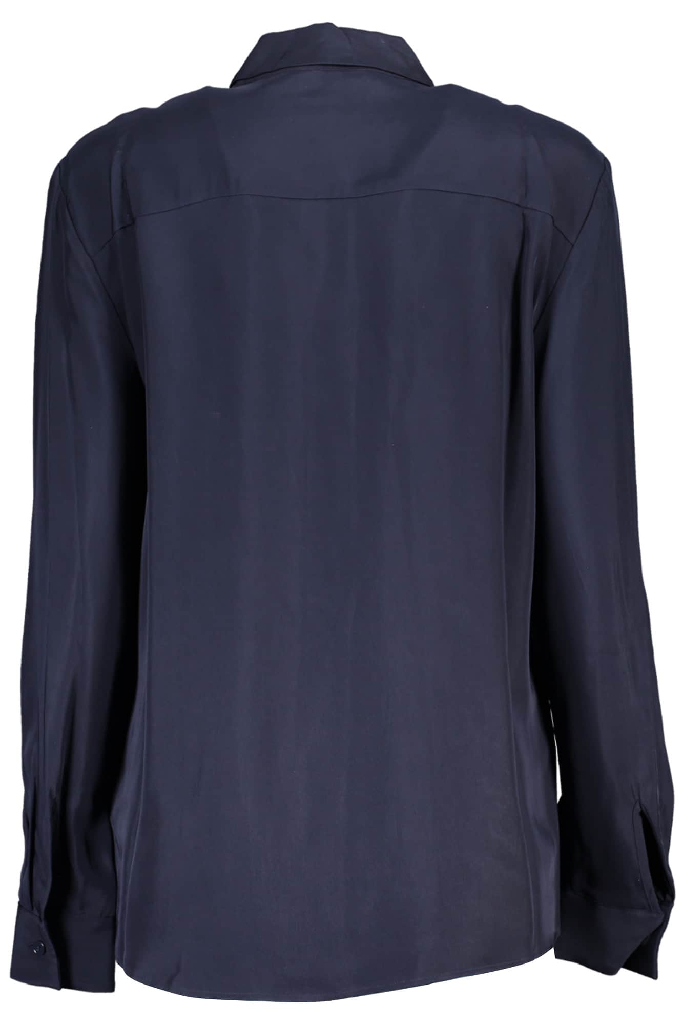 TOMMY HILFIGER DAMEN LANGARM SHIRT BLAU