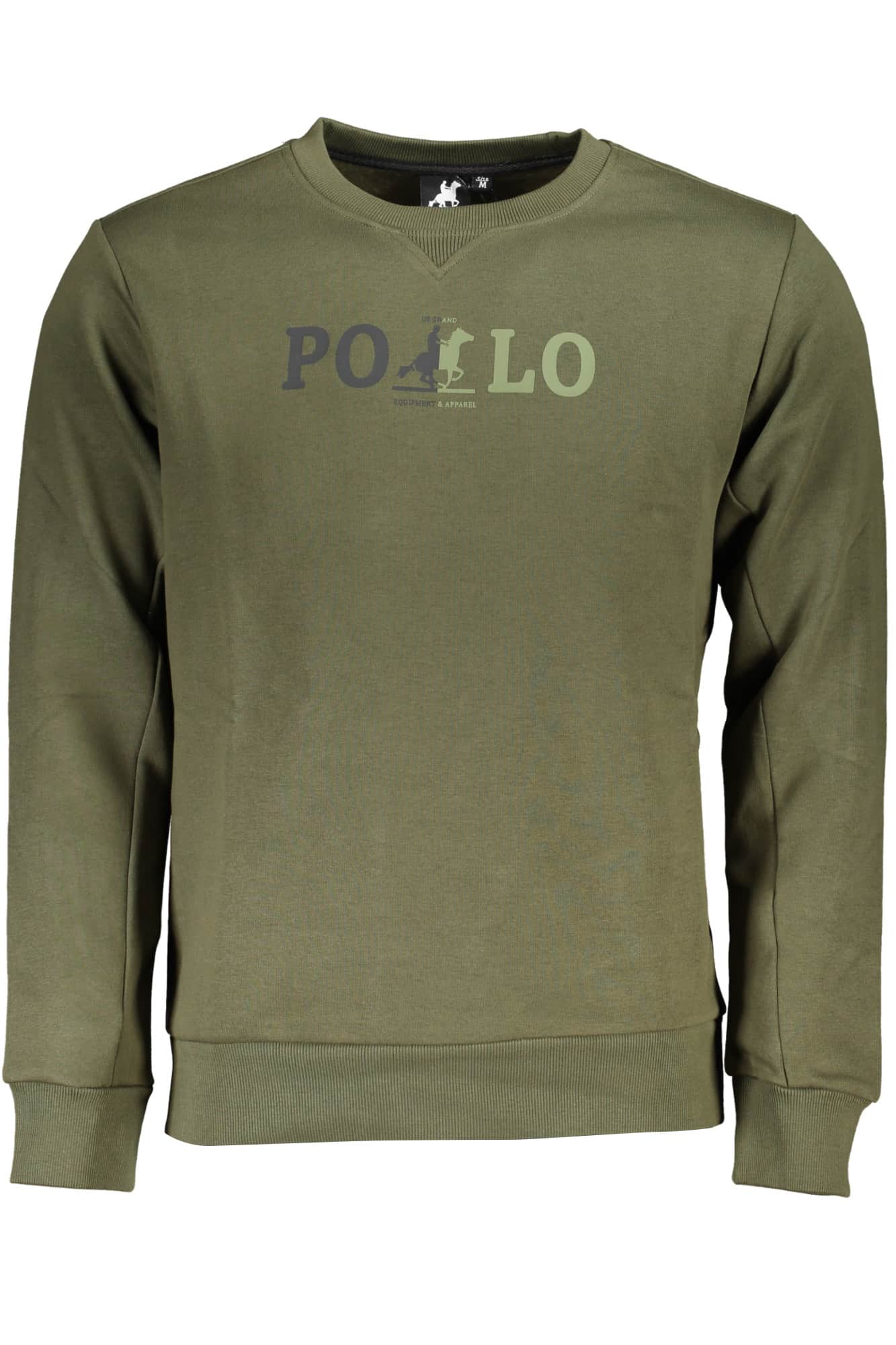 US GRAND HERREN MIT REISSVERSCHLUSS SWEATSHIRT GRÜN