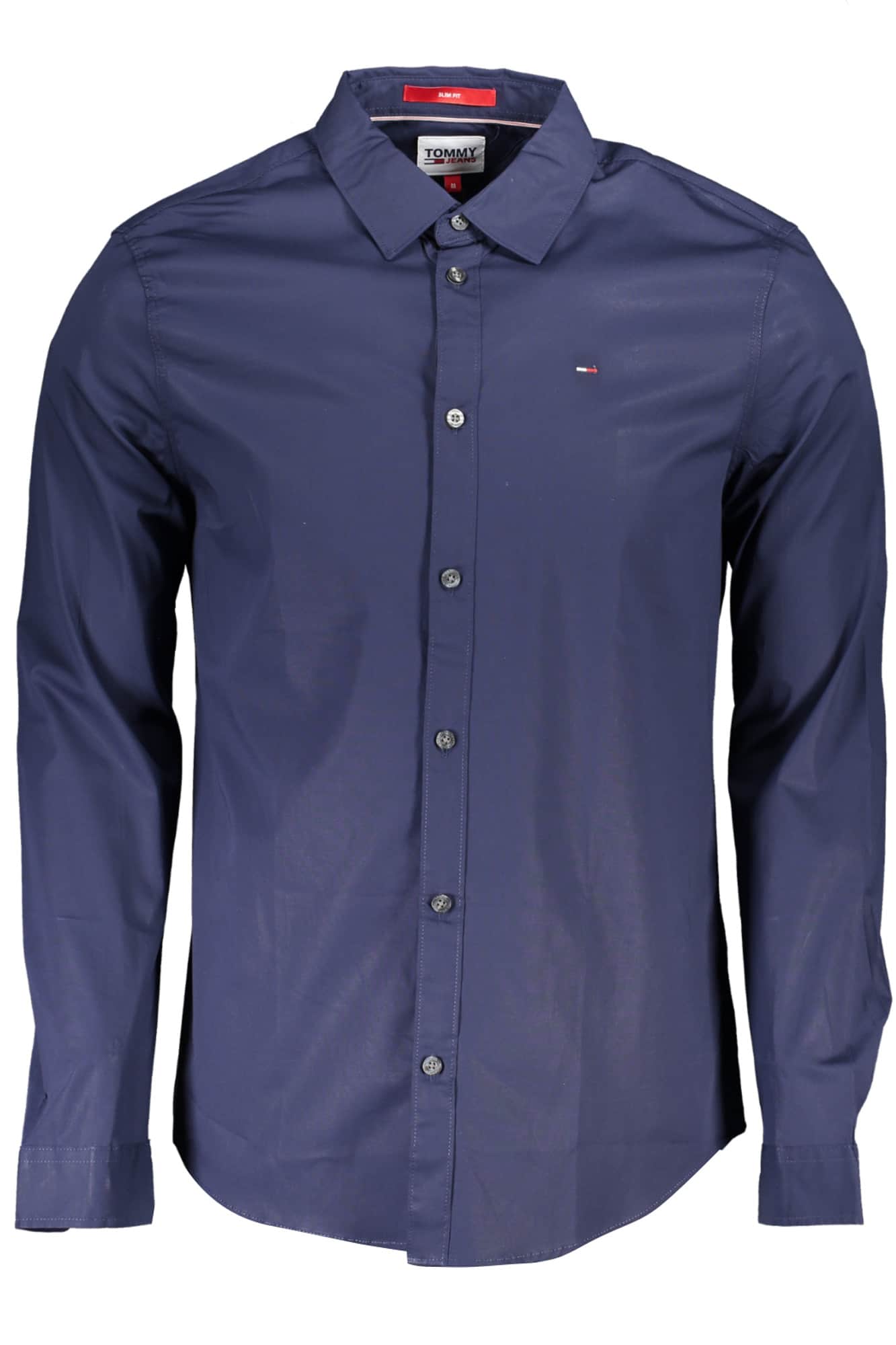 TOMMY HILFIGER HERREN LANGARM SHIRT BLAU