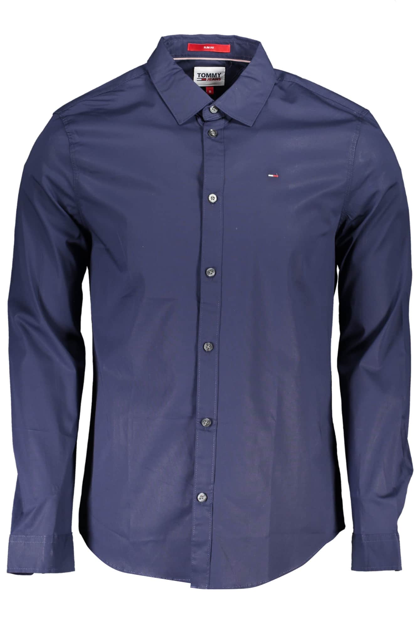 TOMMY HILFIGER HERREN LANGARM SHIRT BLAU